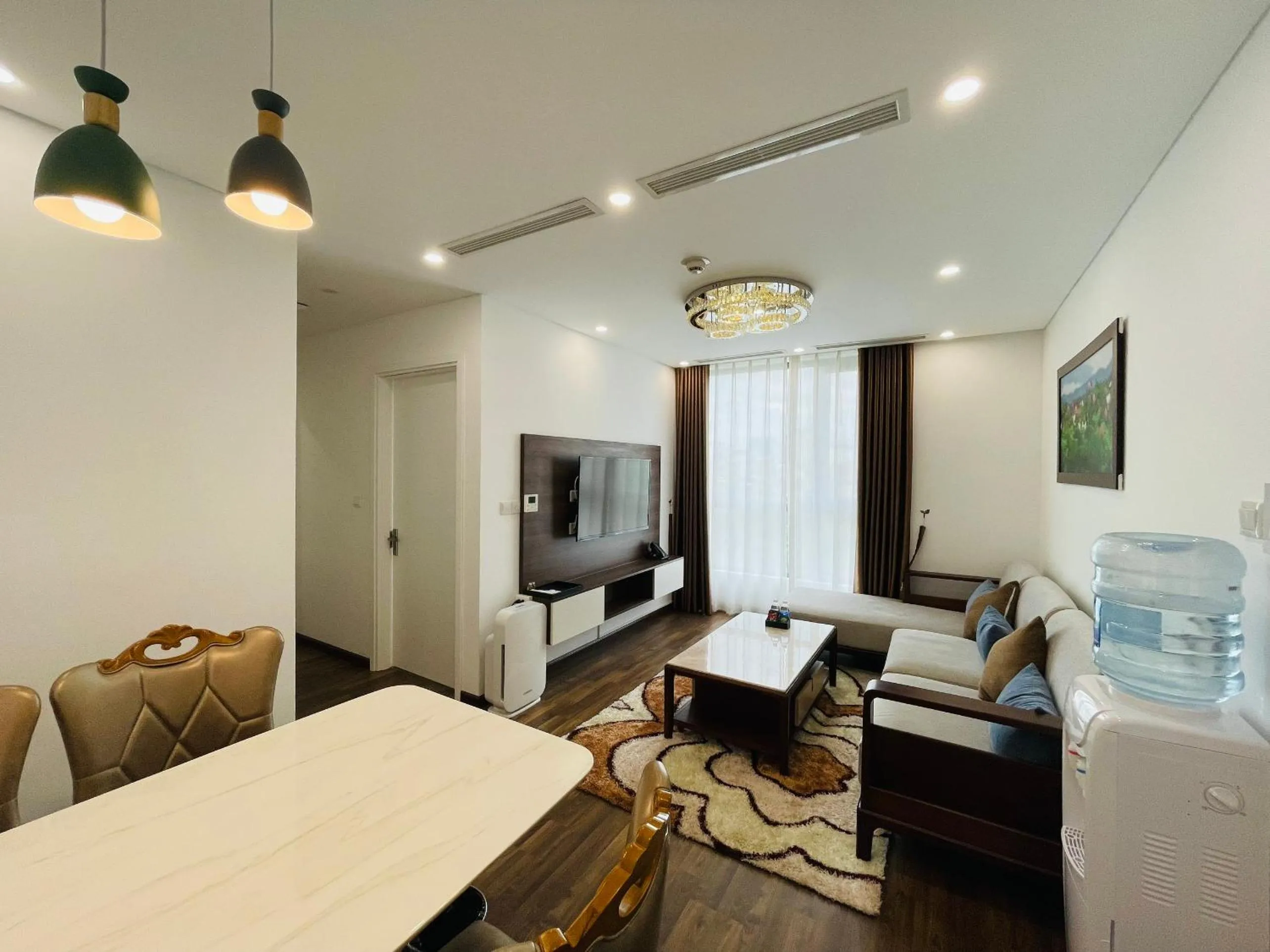 Living room, Bed in Nesta - The Grand Hao Nam