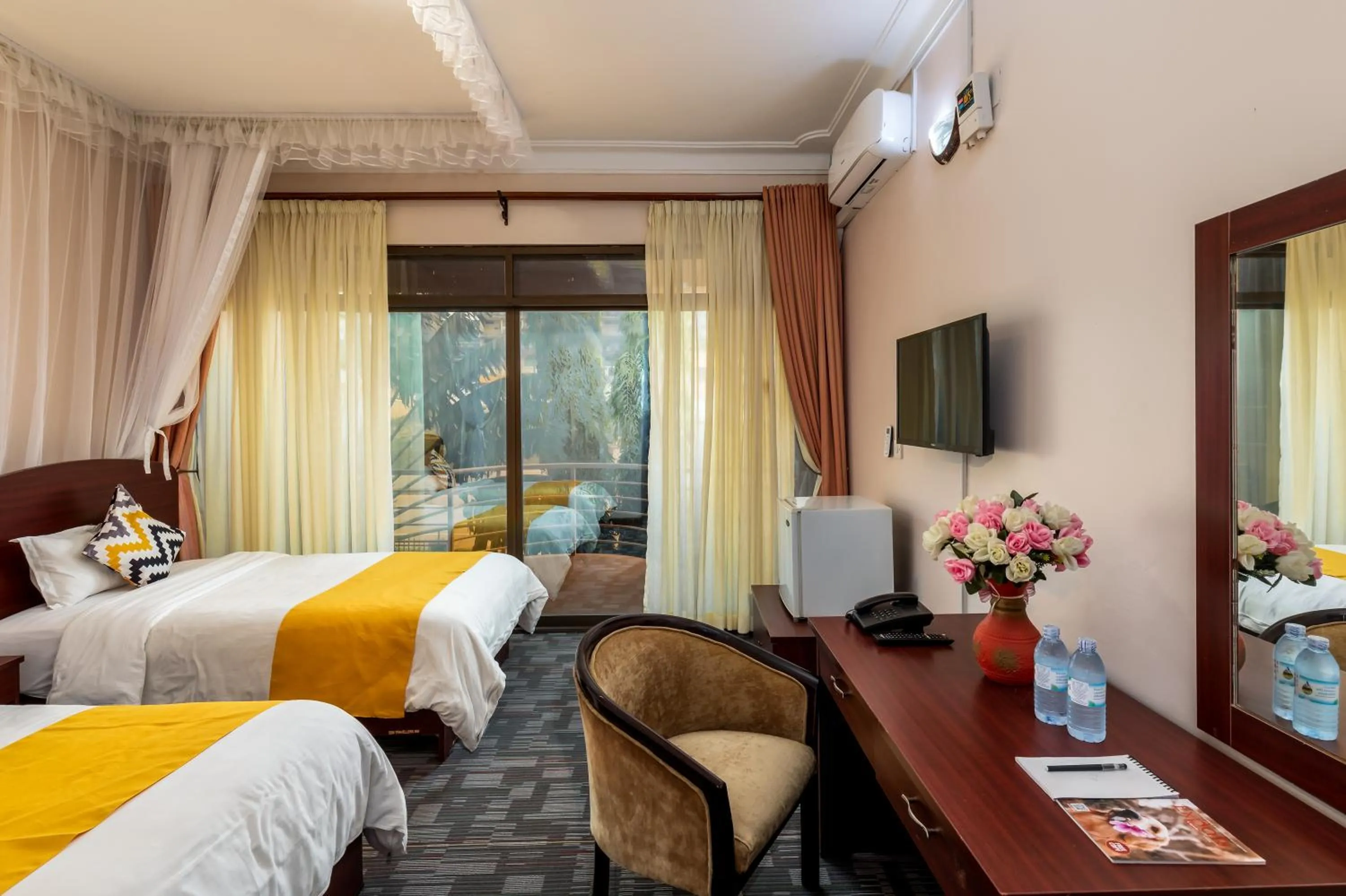 Photo of the whole room in Entebbe Traveller's Hotel