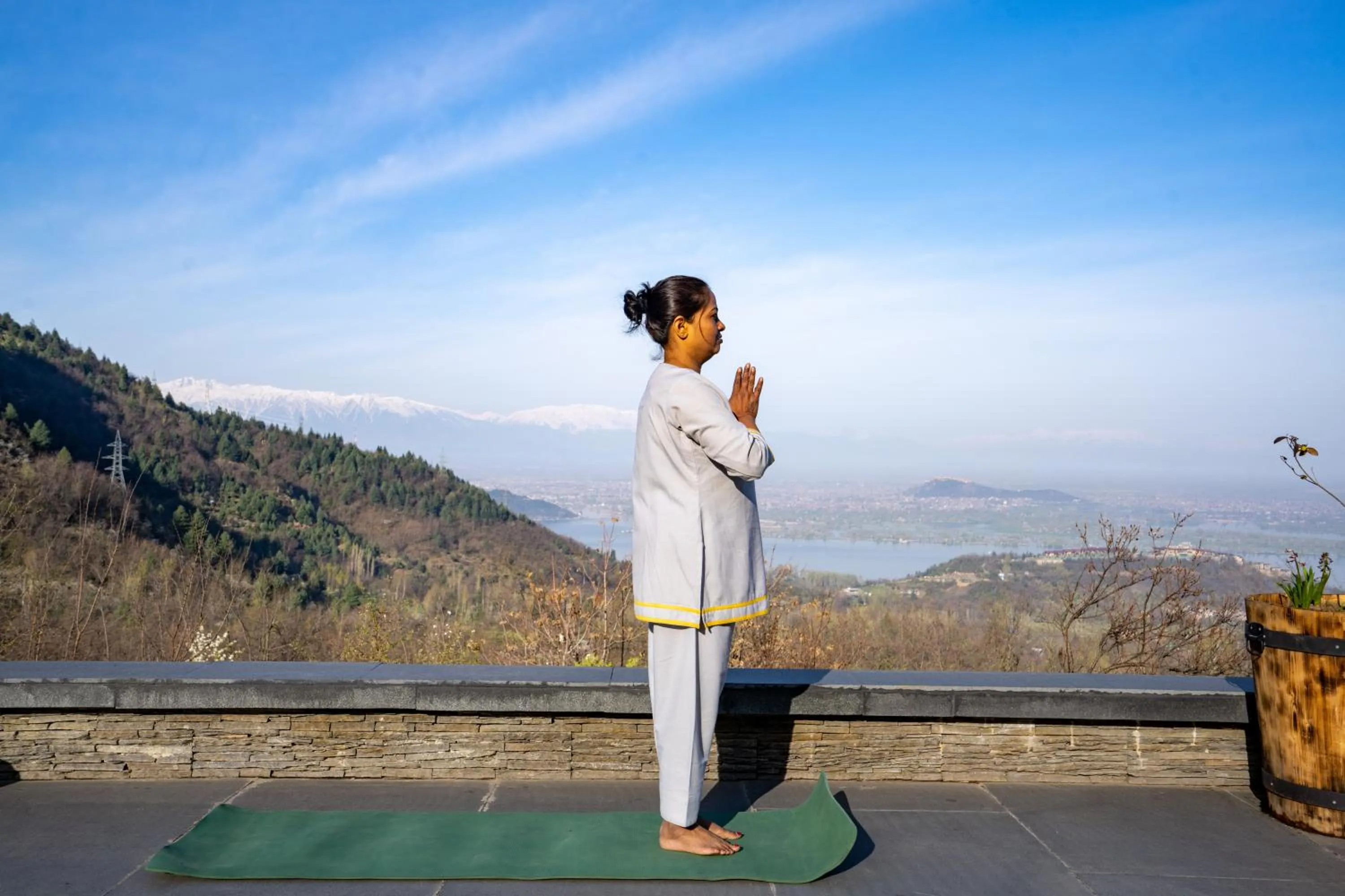 Fitness centre/facilities in Qayaam Gah