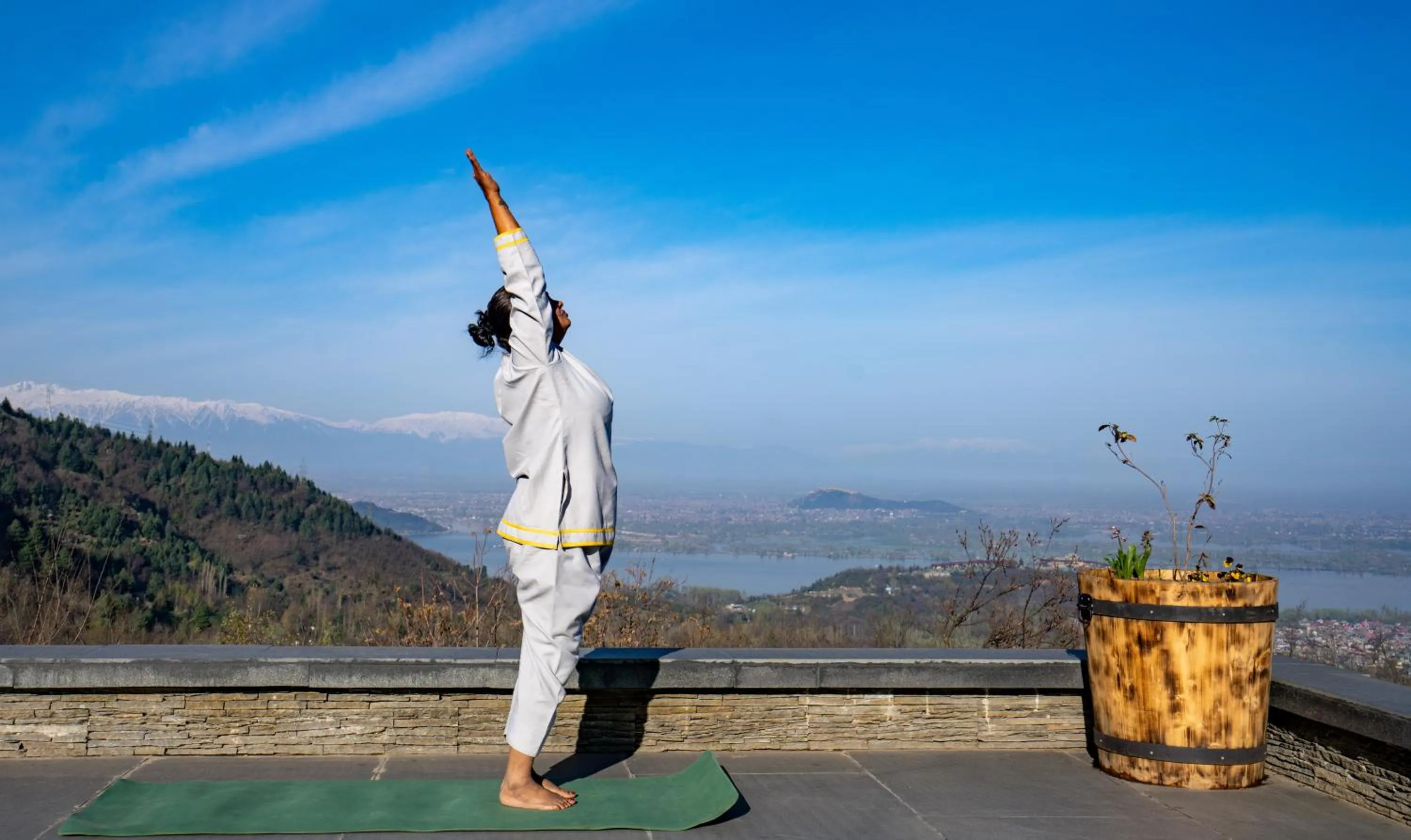 Fitness centre/facilities in Qayaam Gah