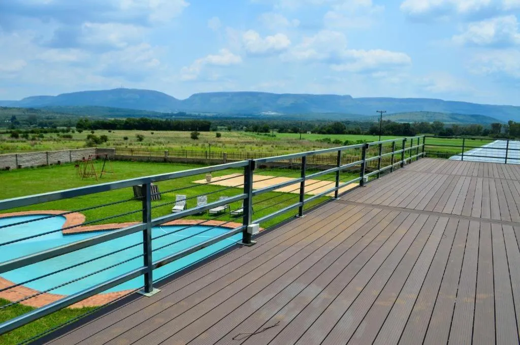 Swimming pool in Hibon Lodge