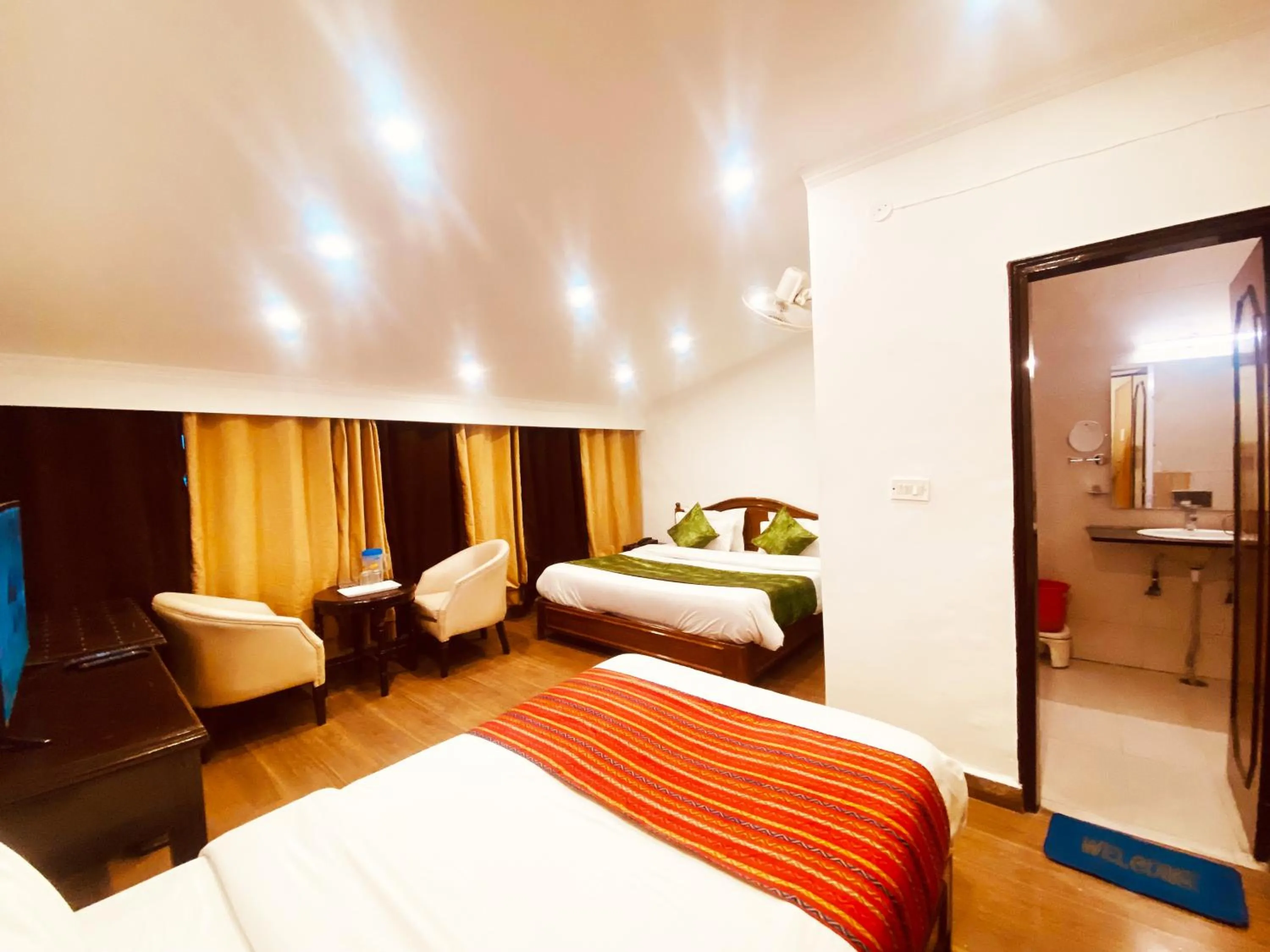 Bedroom, Bed in Hotel Royal Classic @ Mall Road Mussoorie