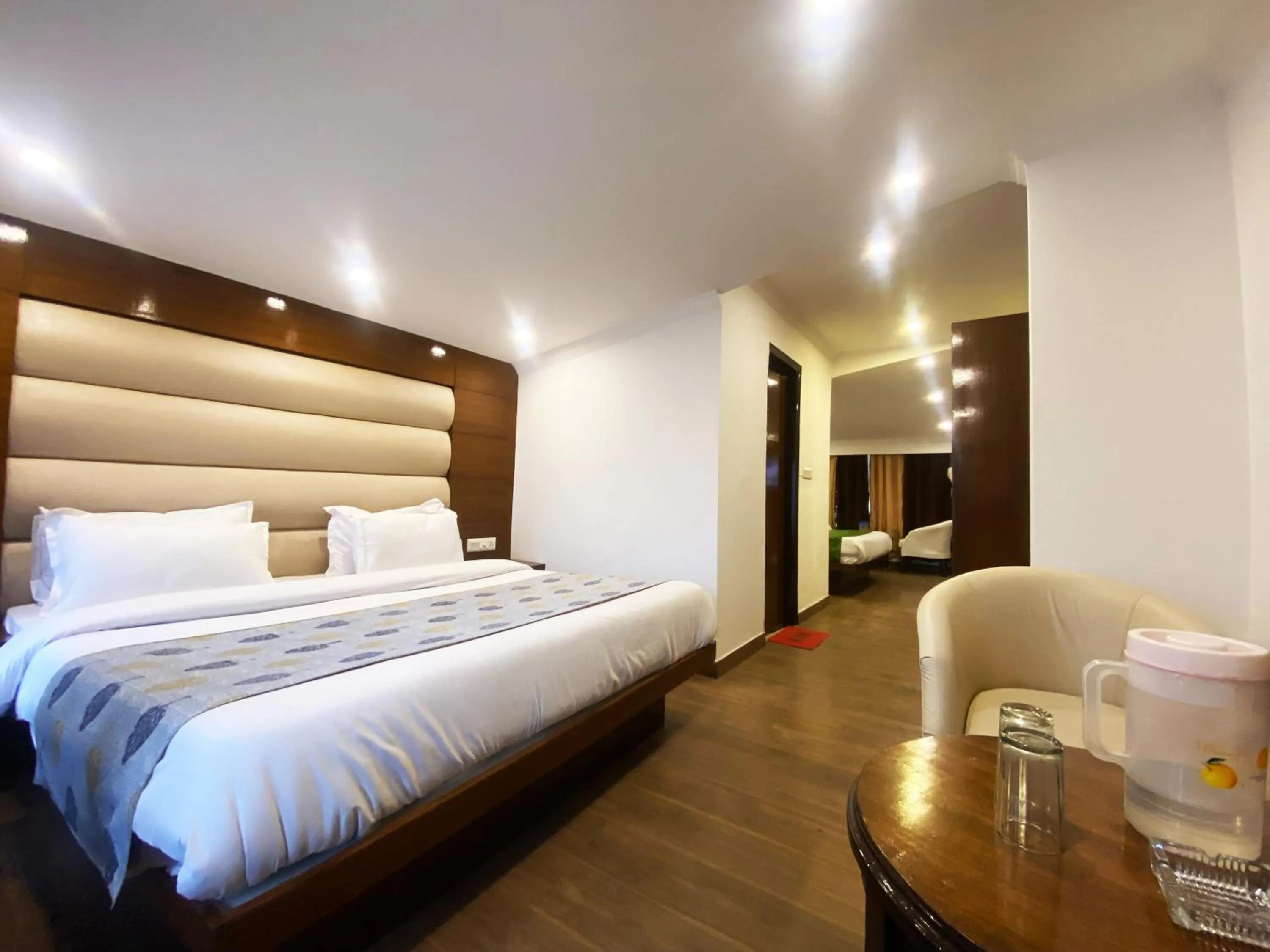 Photo of the whole room, Bed in Hotel Royal Classic @ Mall Road Mussoorie