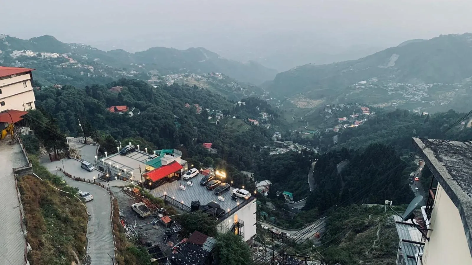 City view in Hotel Royal Classic @ Mall Road Mussoorie