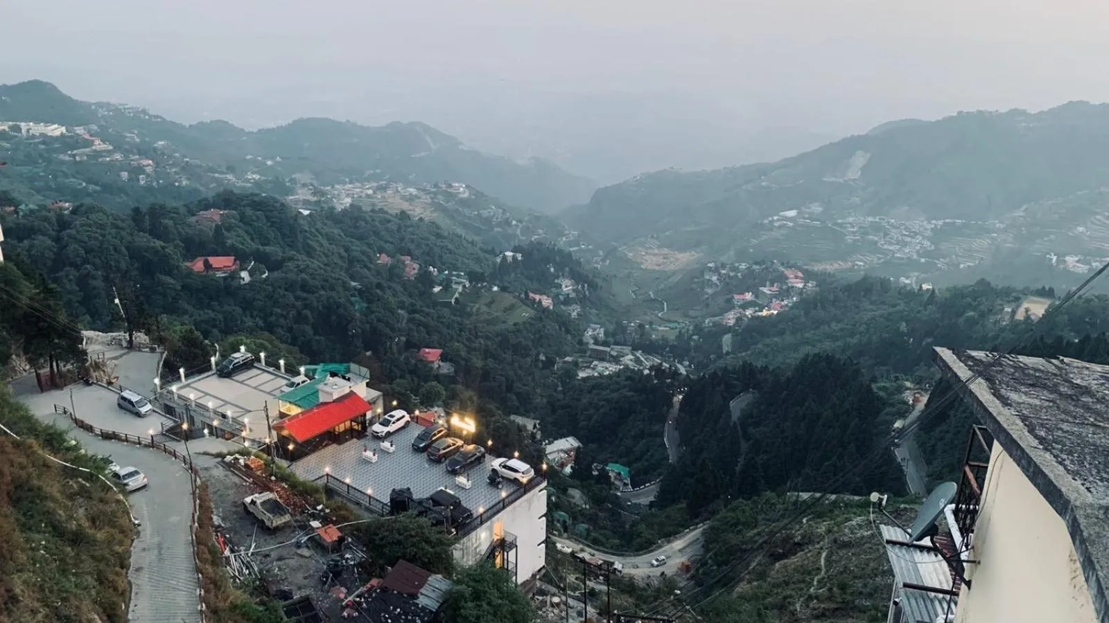 City view in Hotel Royal Classic @ Mall Road Mussoorie