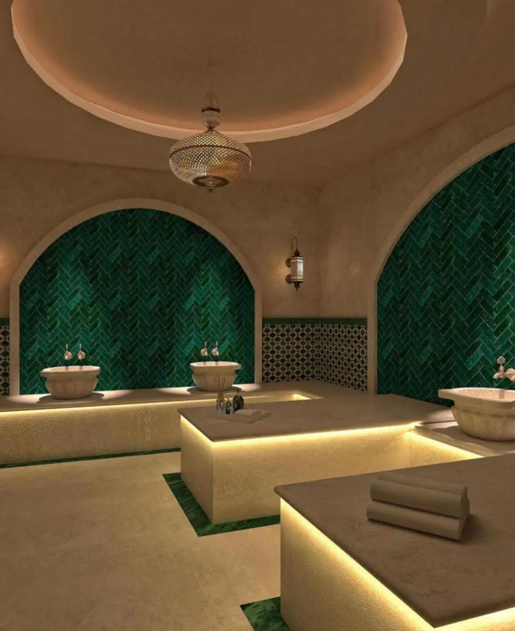 Steam room in King Solomon Batumi Hotel