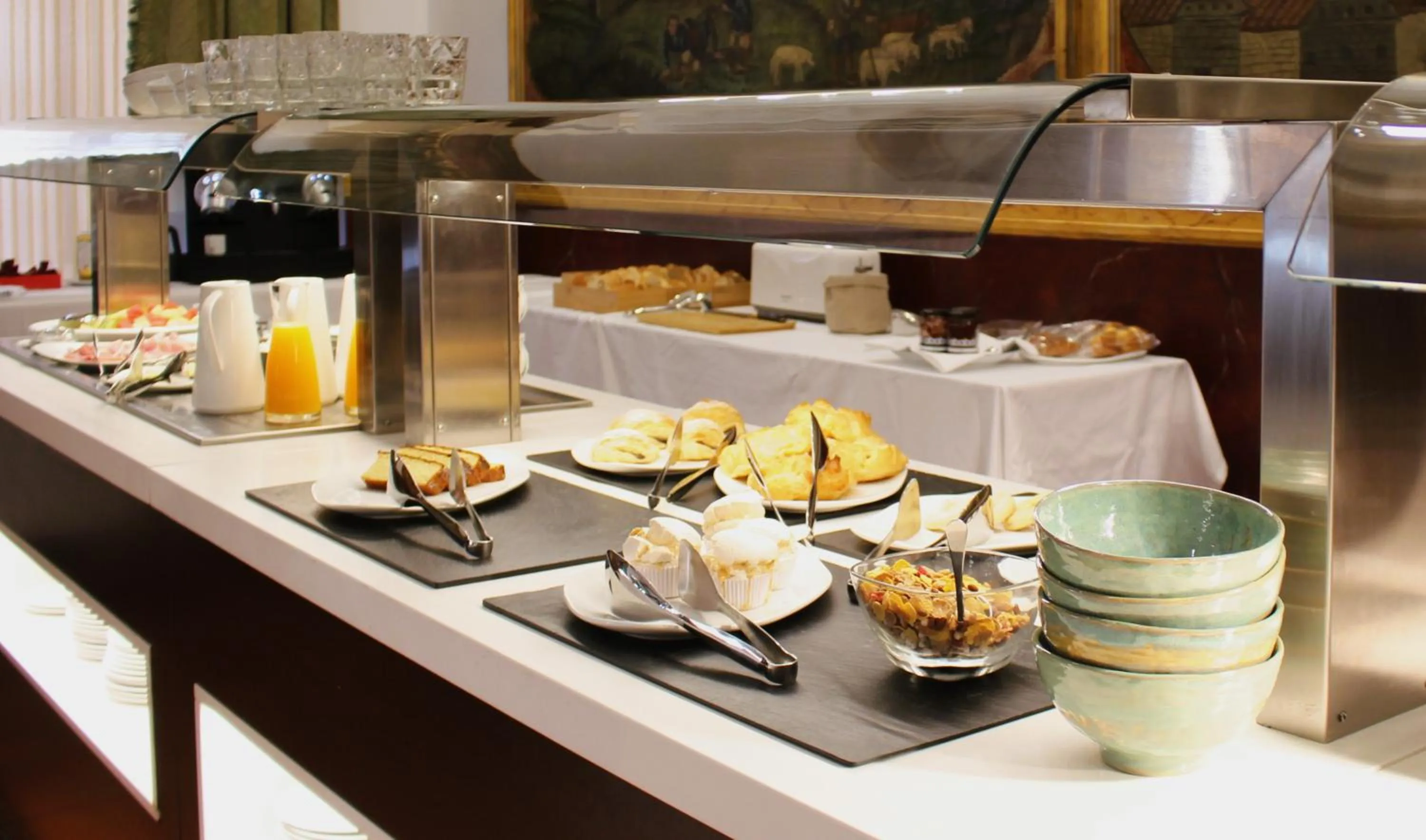 Breakfast in Hotel Palacio Matutano-Daudén