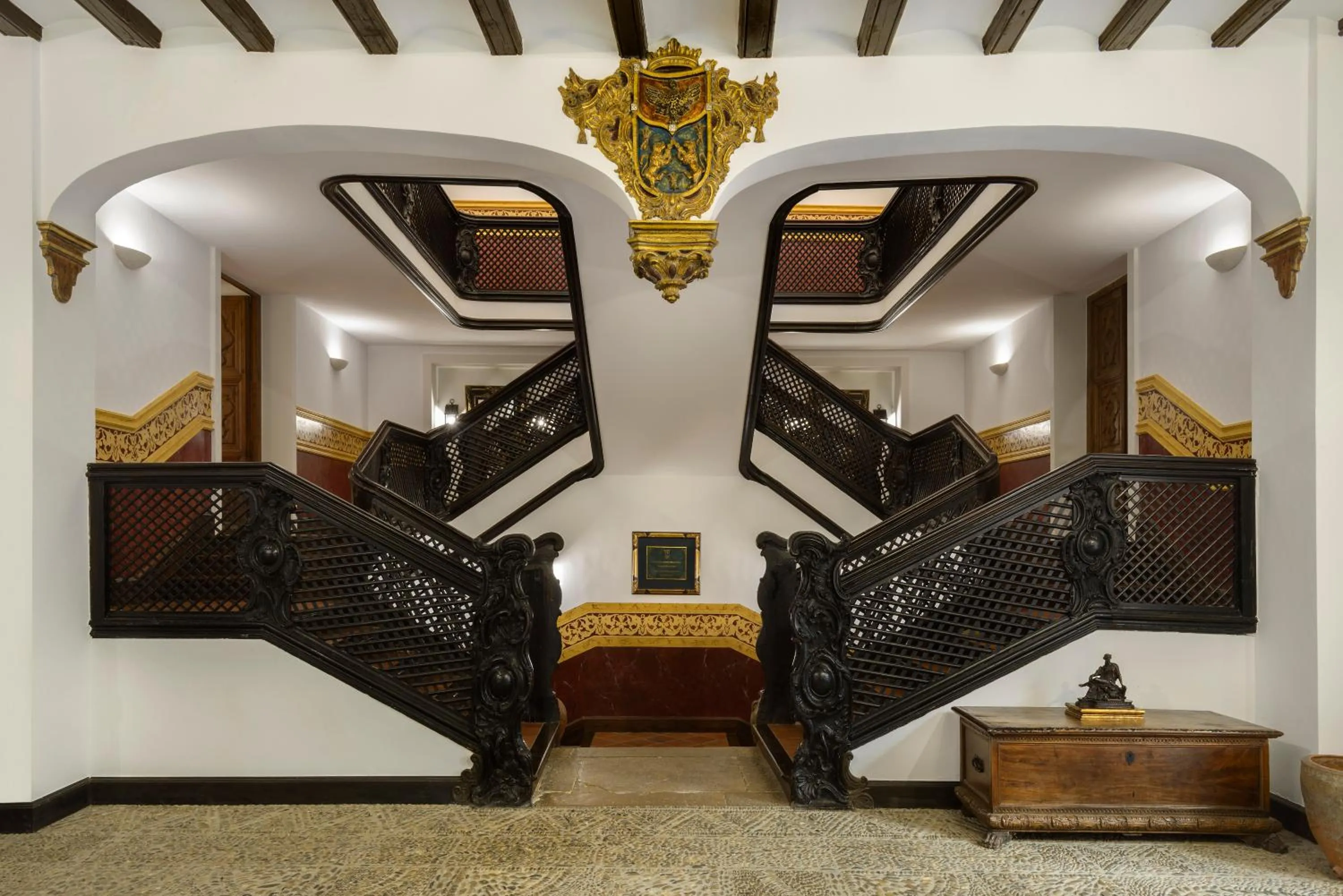 Lobby or reception in Hotel Palacio Matutano-Daudén