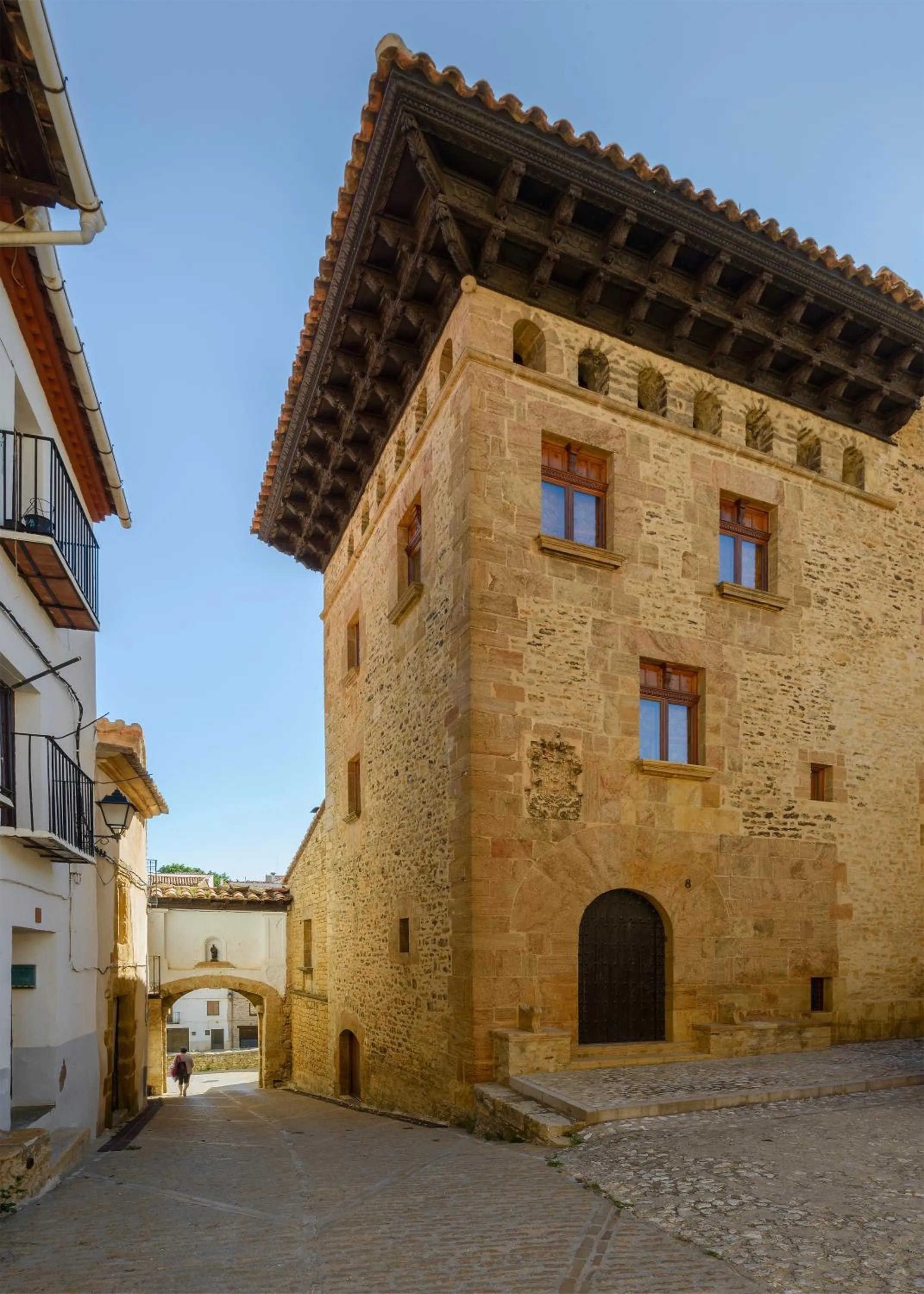 Property building in Hotel Palacio Matutano-Daudén