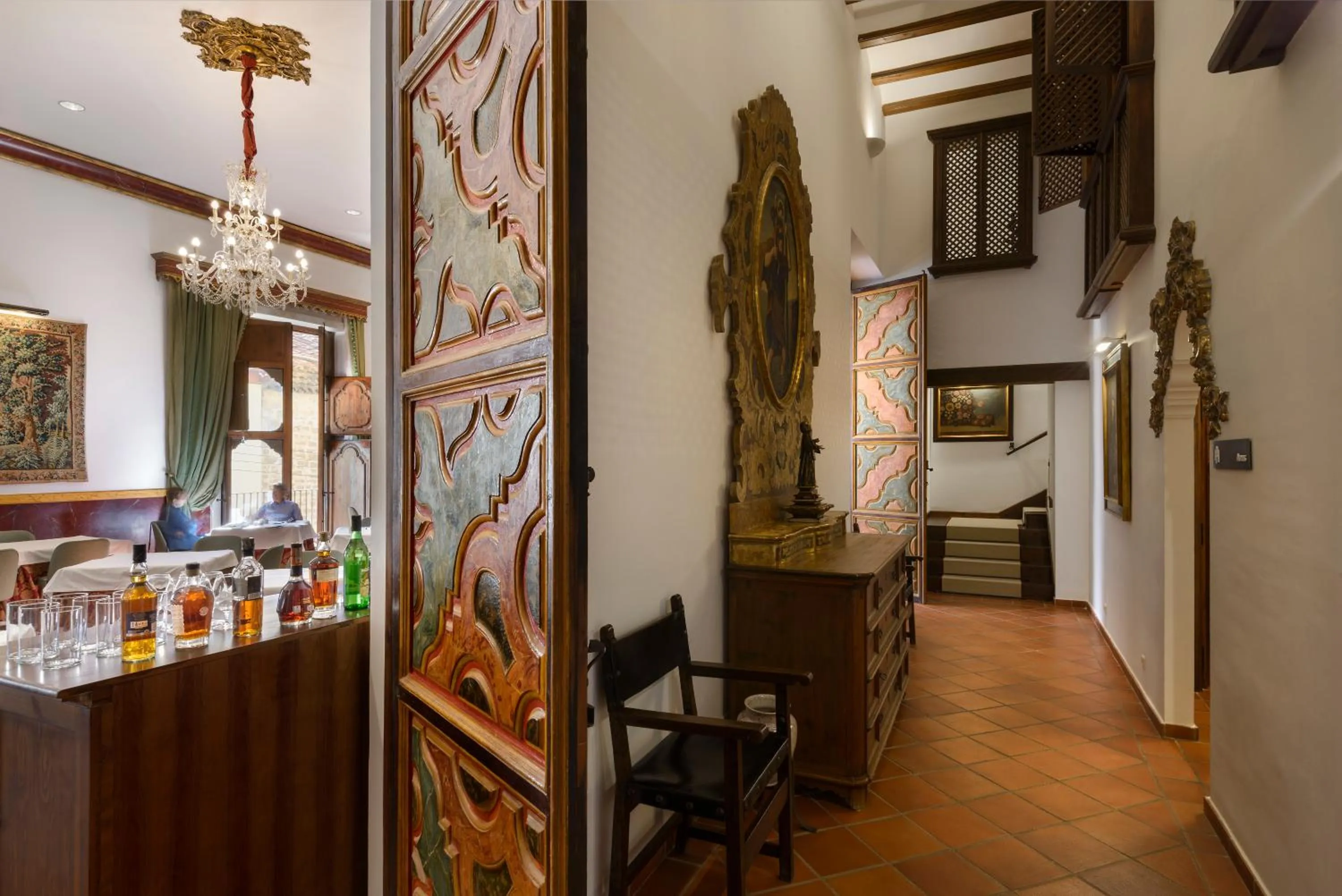 Dining area in Hotel Palacio Matutano-Daudén