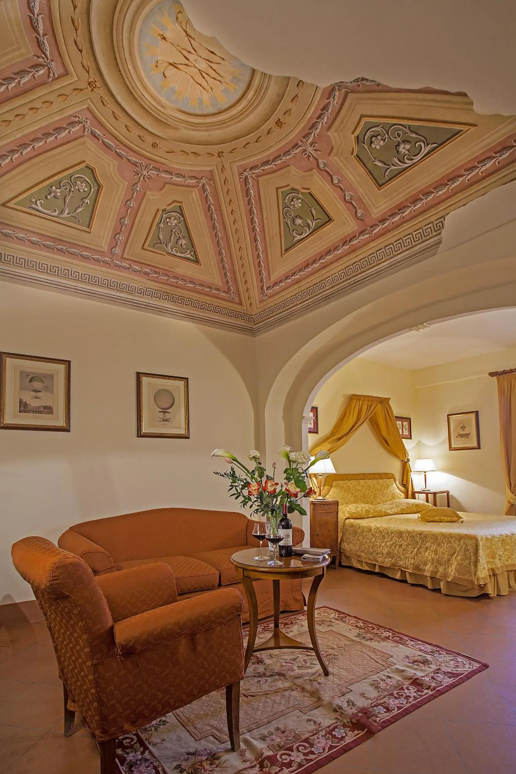 Bed in Relais Il Chiostro Di Pienza