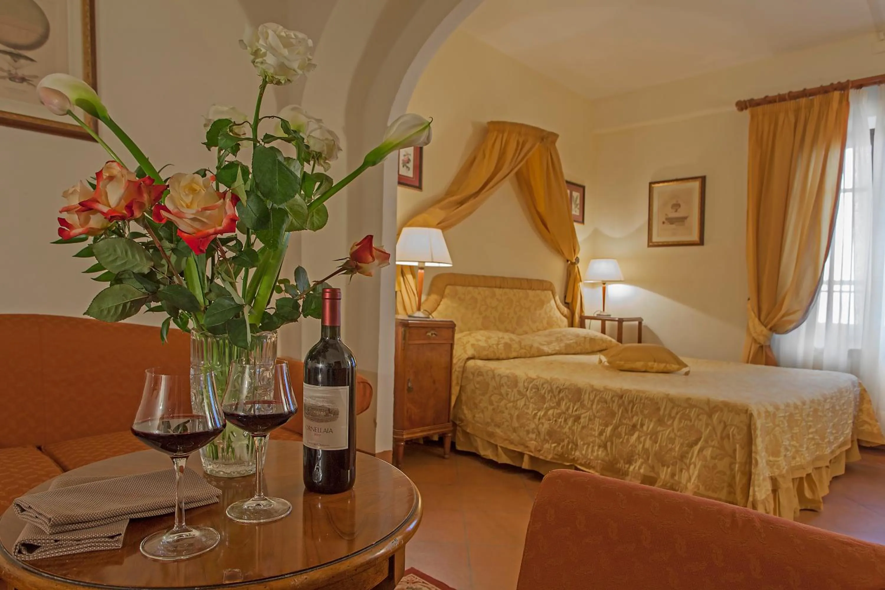 Bed in Relais Il Chiostro Di Pienza