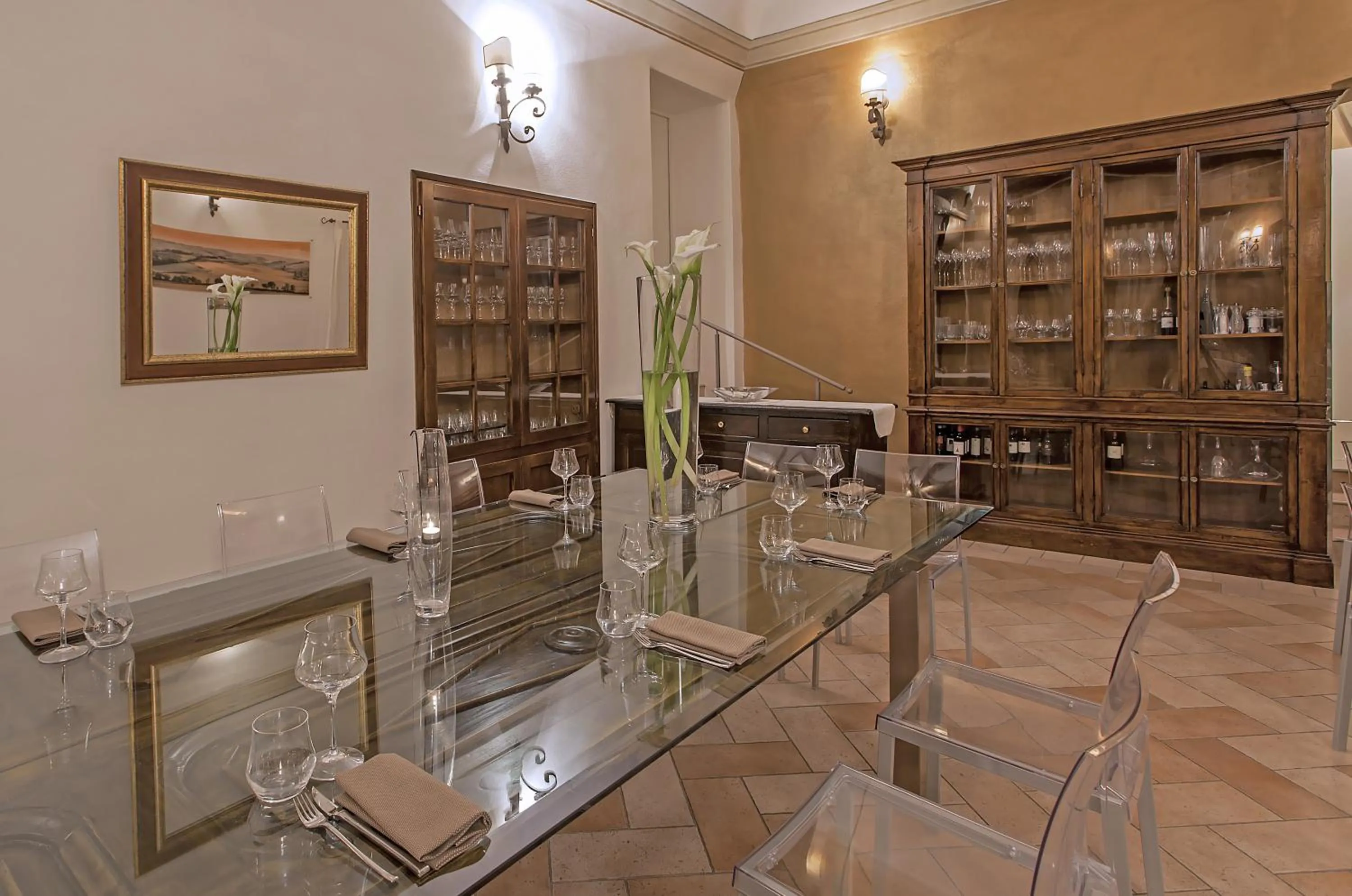 Restaurant/places to eat in Relais Il Chiostro Di Pienza