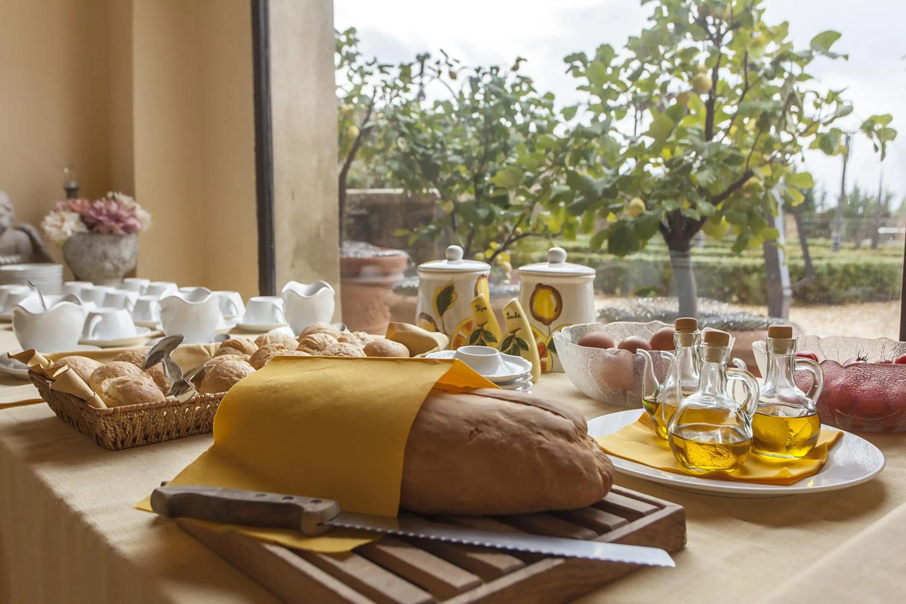 Food close-up in Relais Il Chiostro Di Pienza