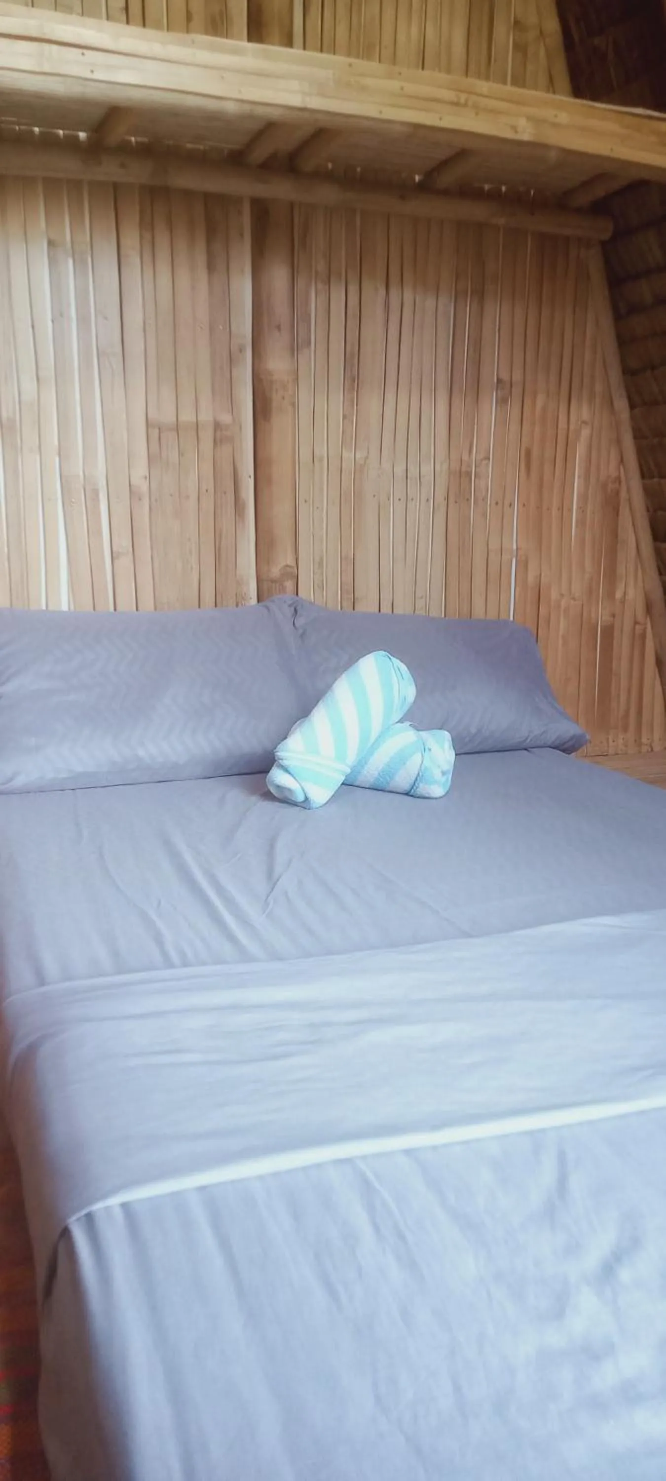 Bed in Baywalk Suites Batangas