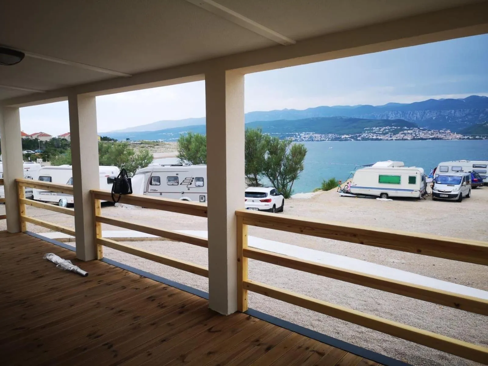 View (from property/room) in Mobile Homes Krk Silo