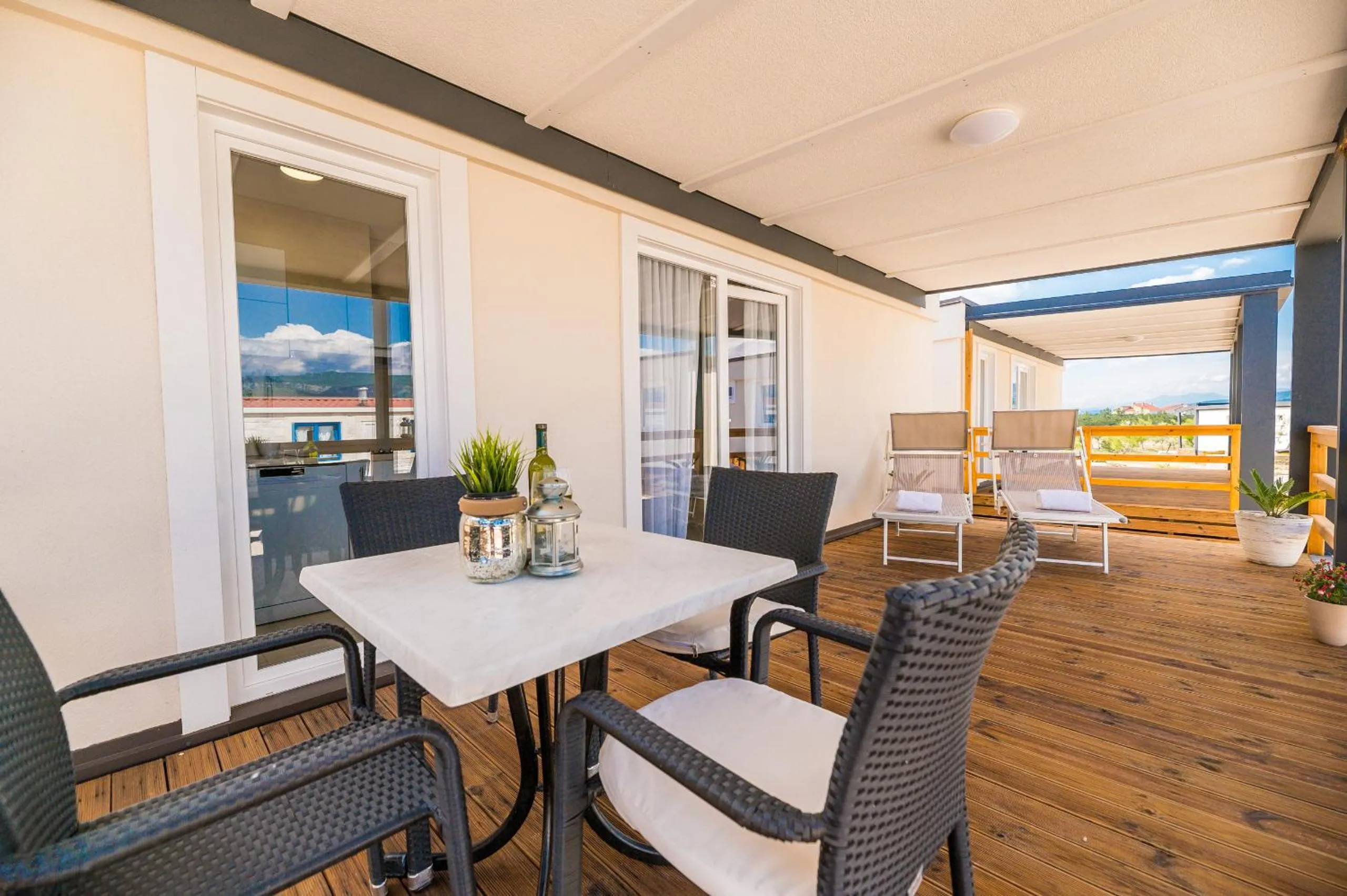 Balcony/Terrace in Mobile Homes Krk Silo