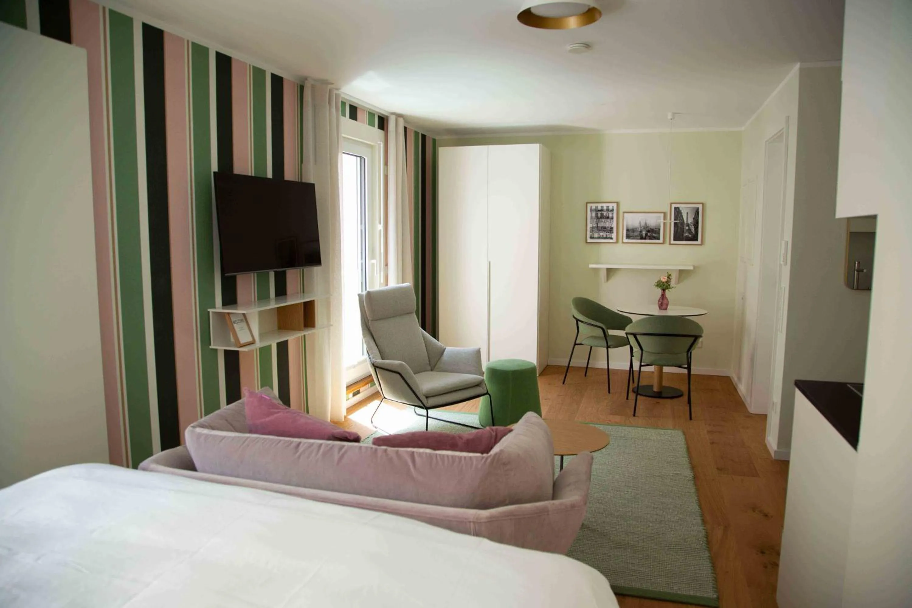 Living room, Bed in 21rooms