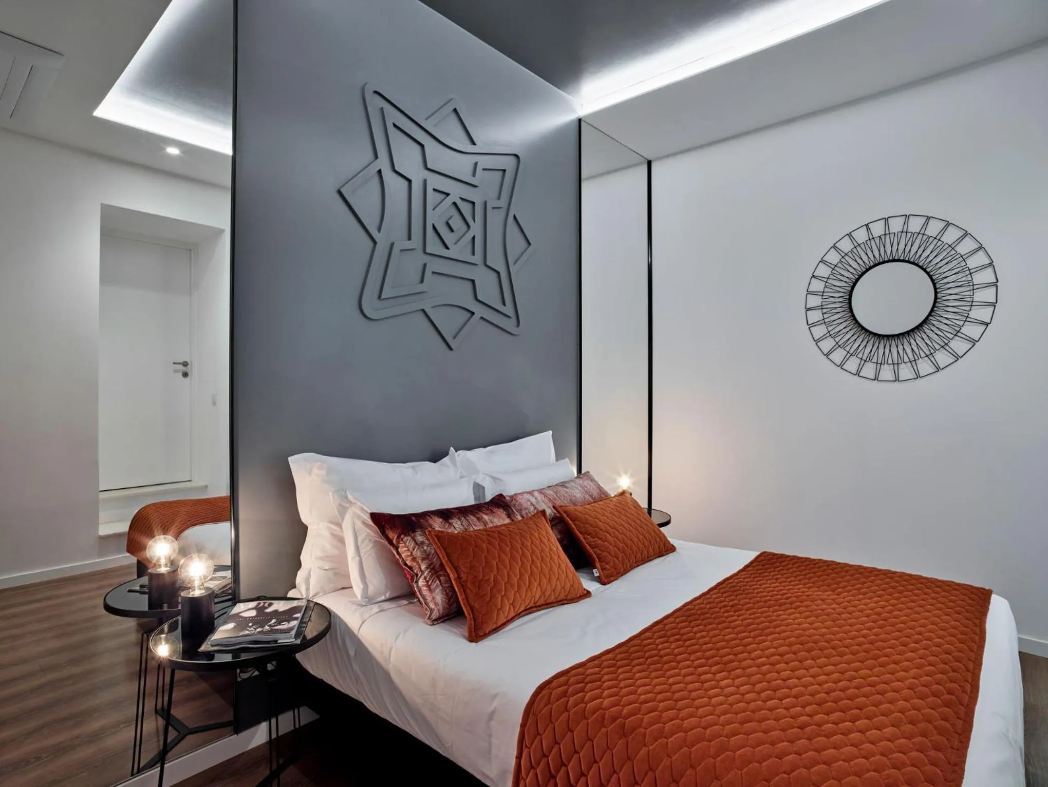 Bed in The Bastion Elvas Apartments