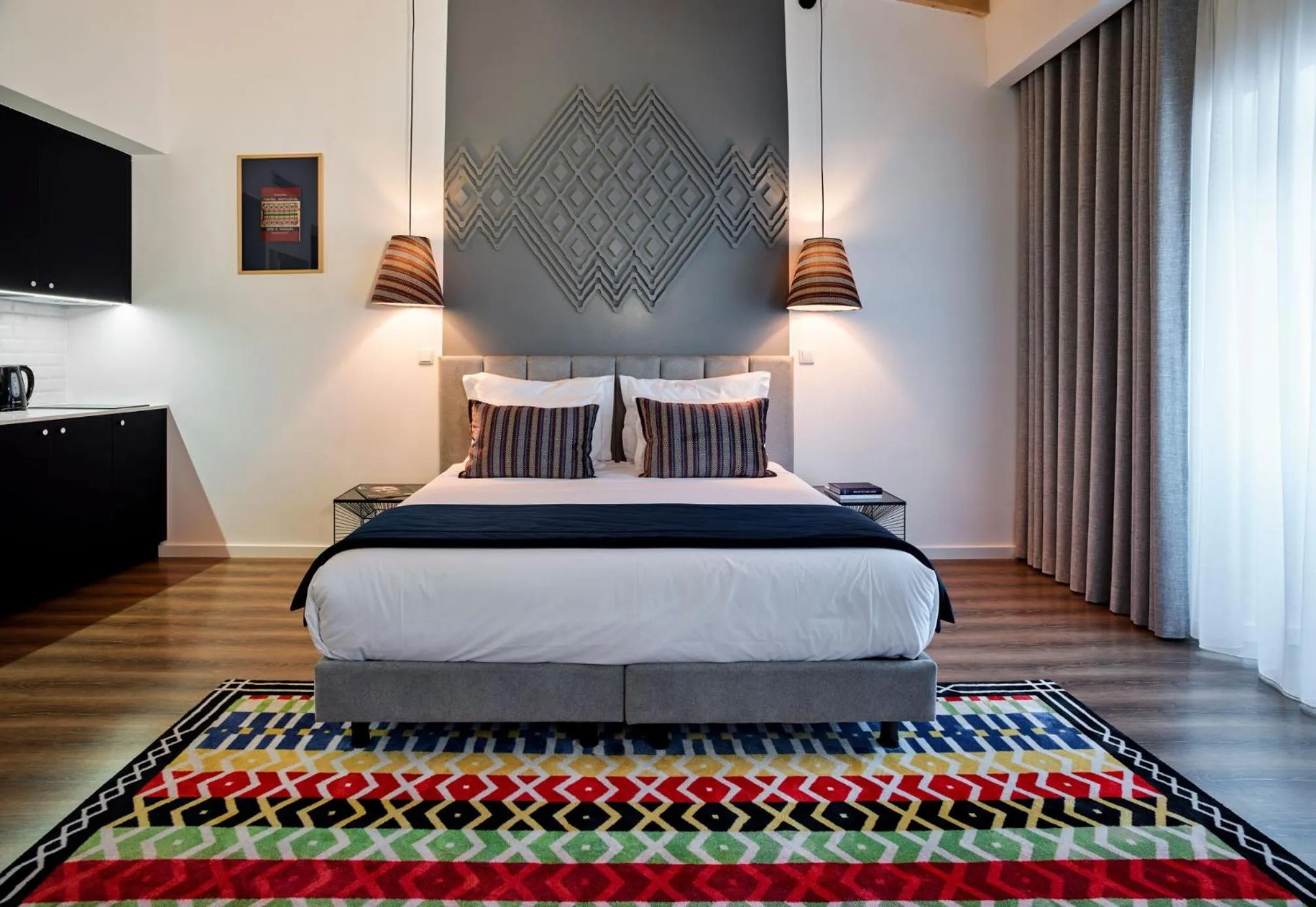 Bed in The Bastion Elvas Apartments