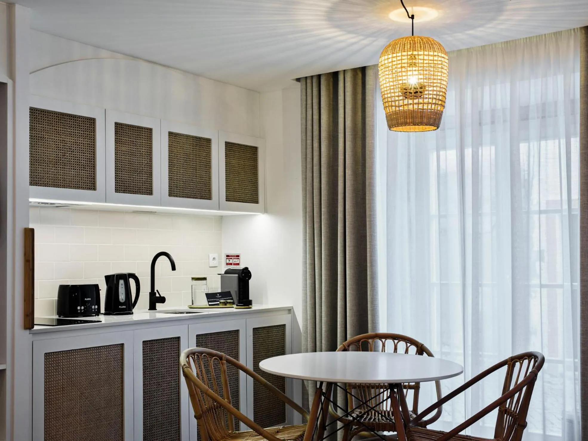 Kitchen or kitchenette in The Bastion Elvas Apartments