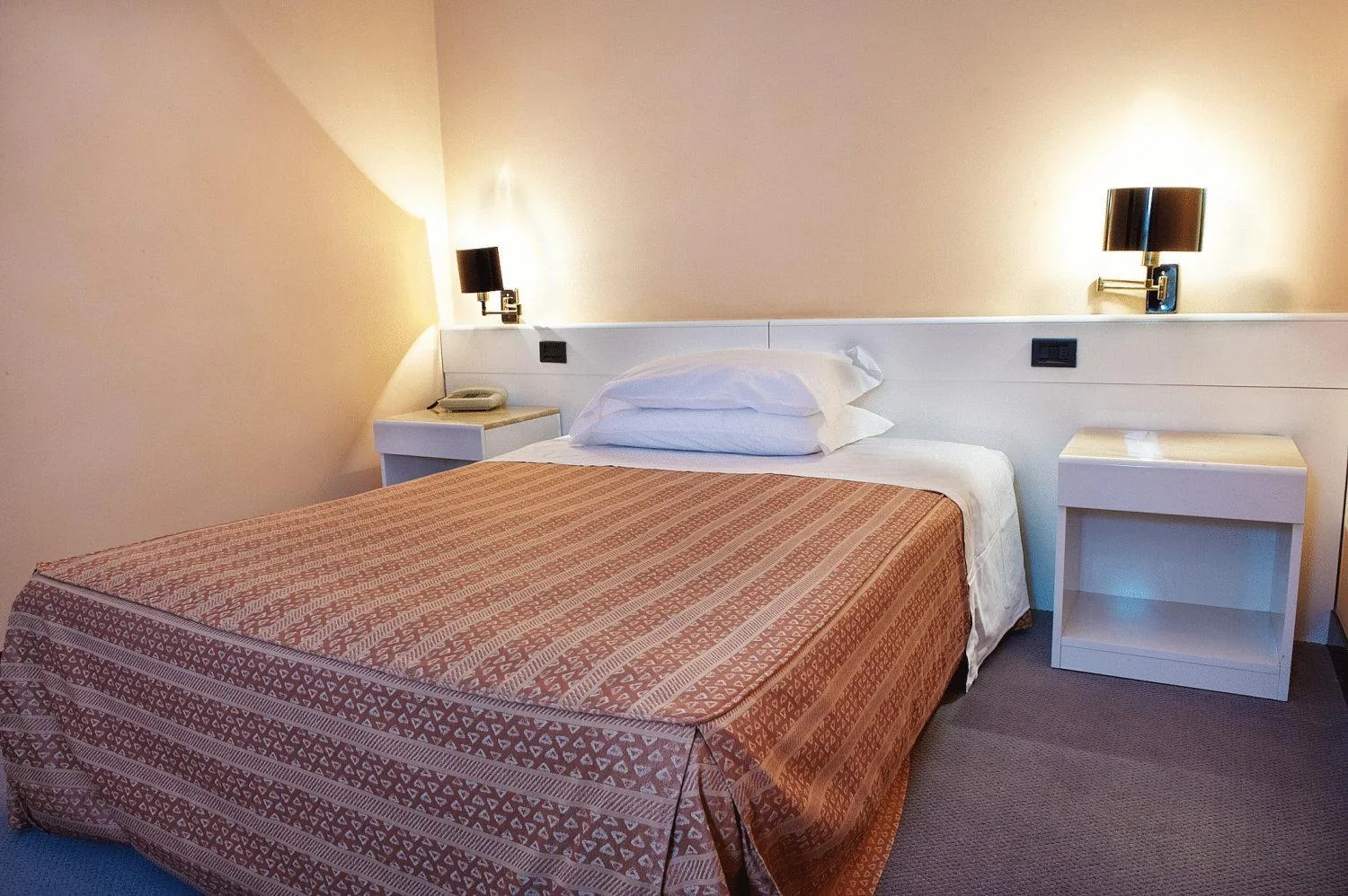 Bed in Hotel Giovanni