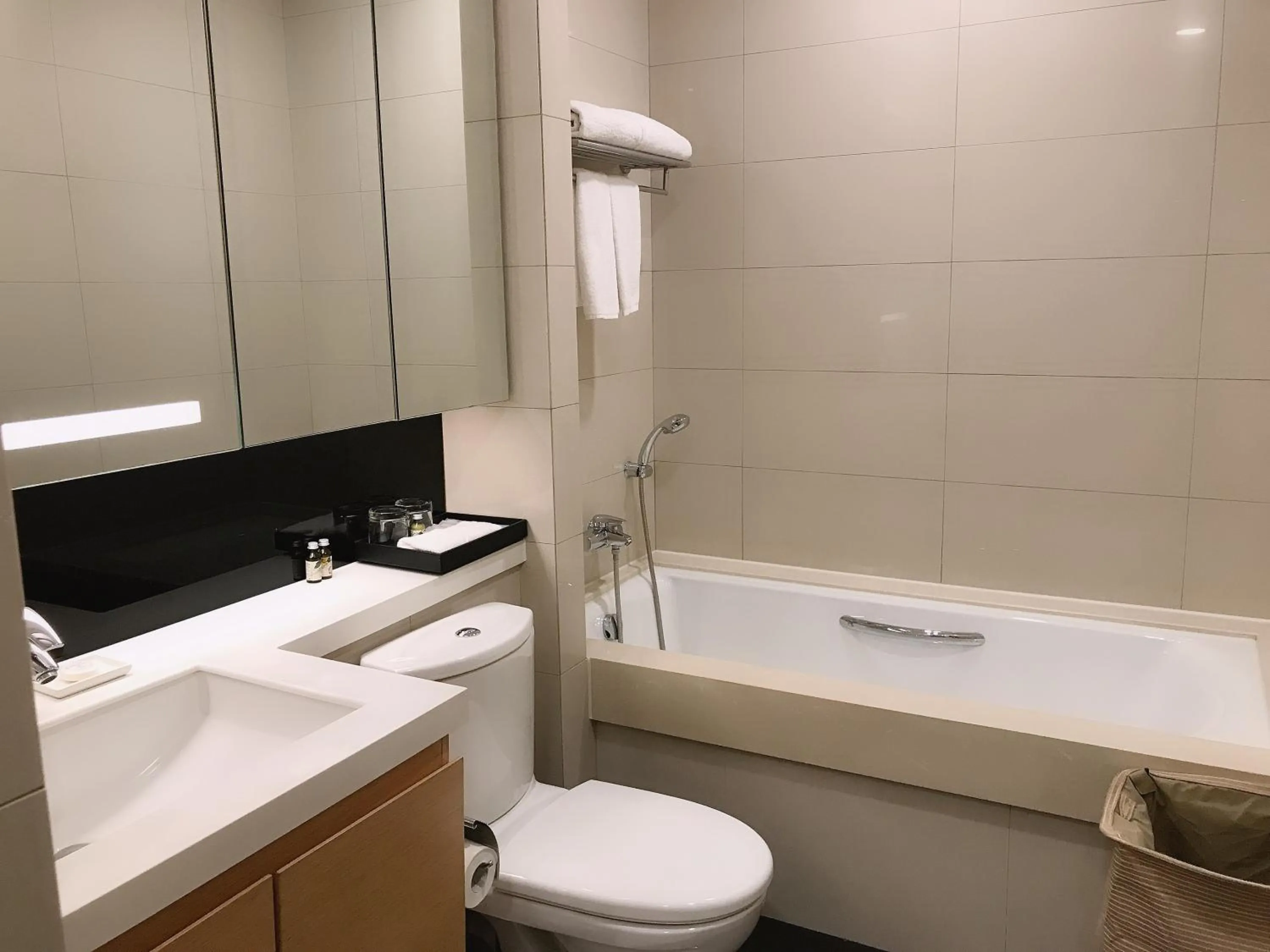 Swimming pool in Somerset Grand Central Dalian