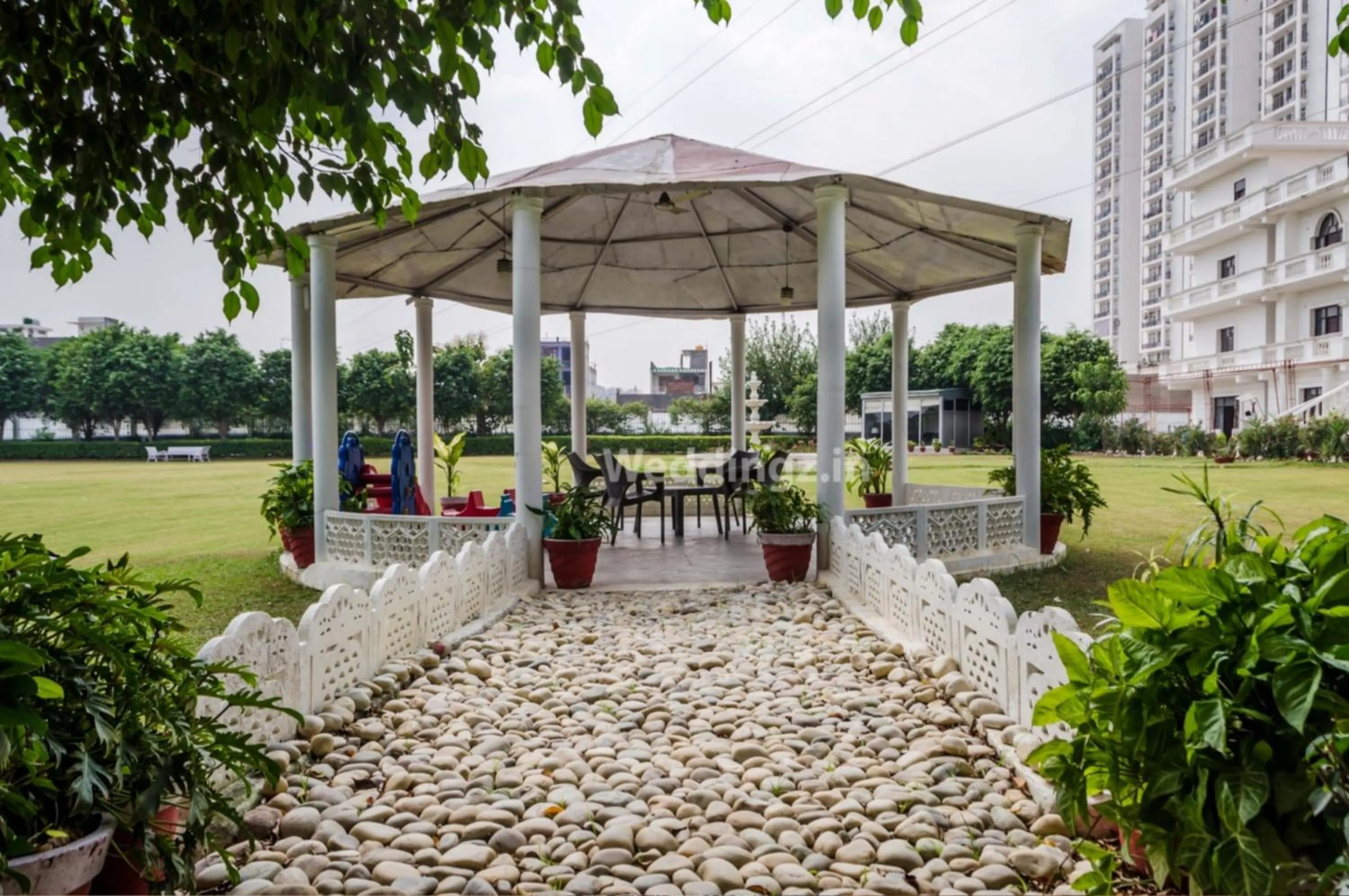 Patio in IIDM Eco Resort