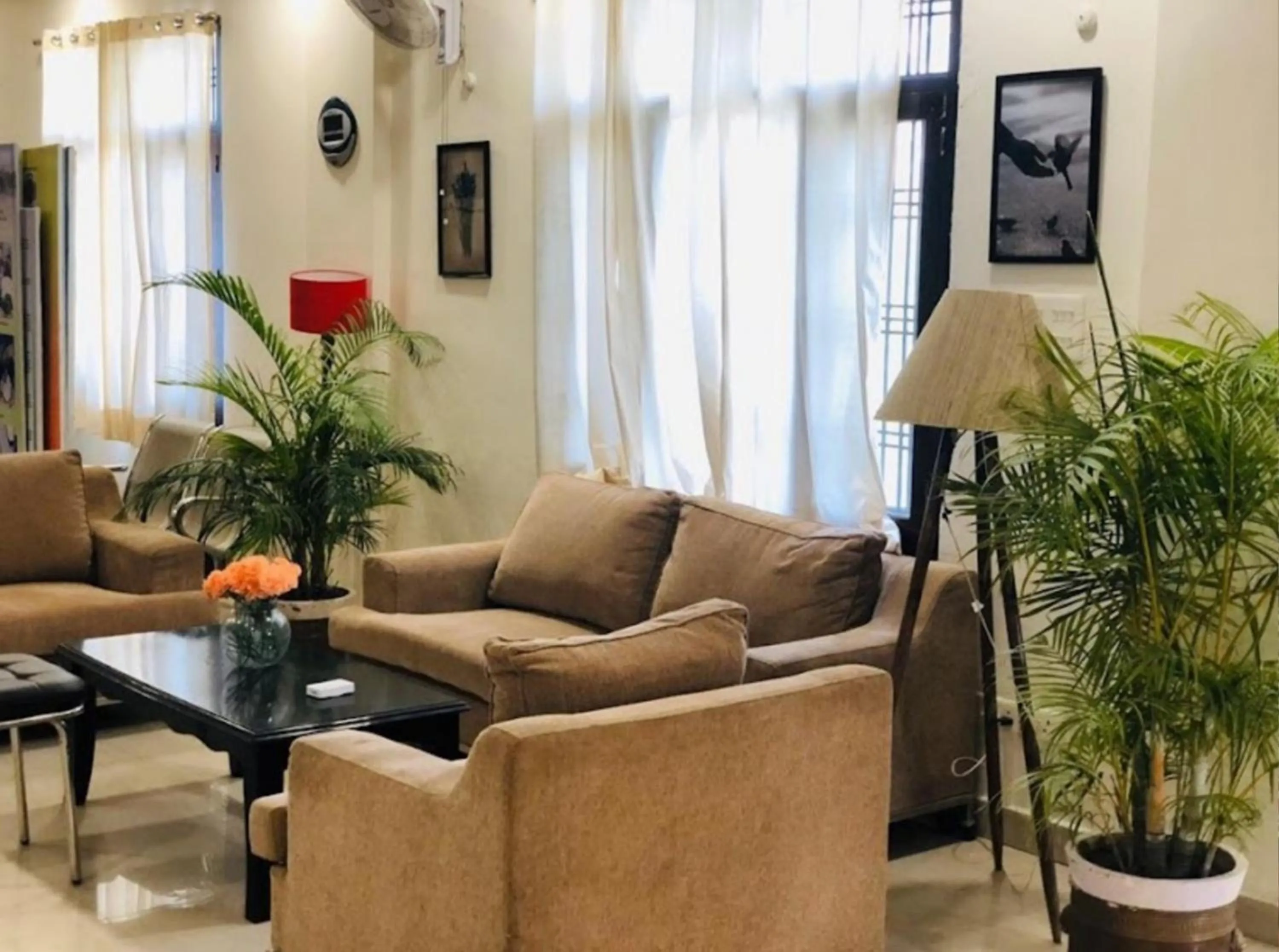 Living room in IIDM Eco Resort