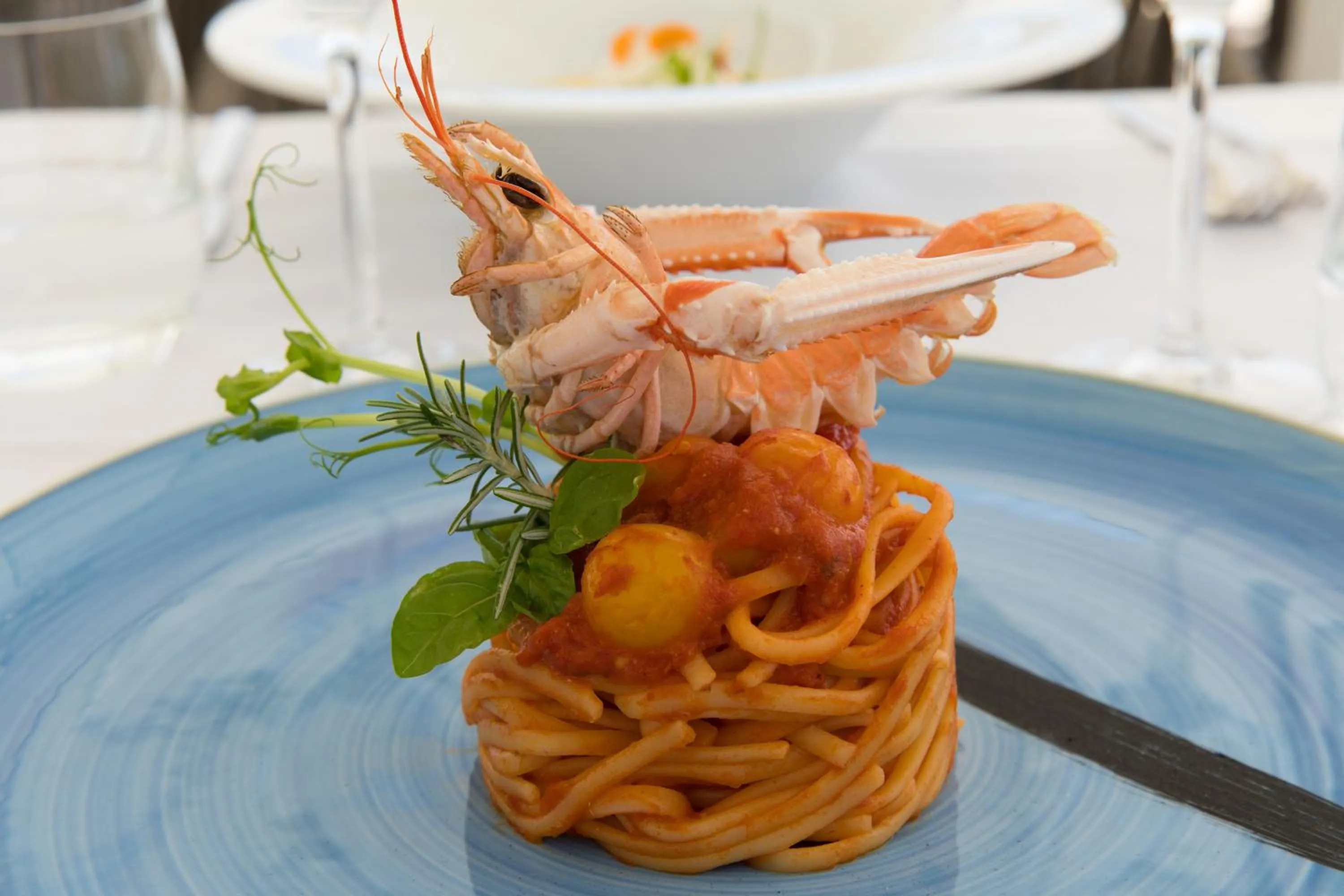 Food in Adriatic Palace Hotel