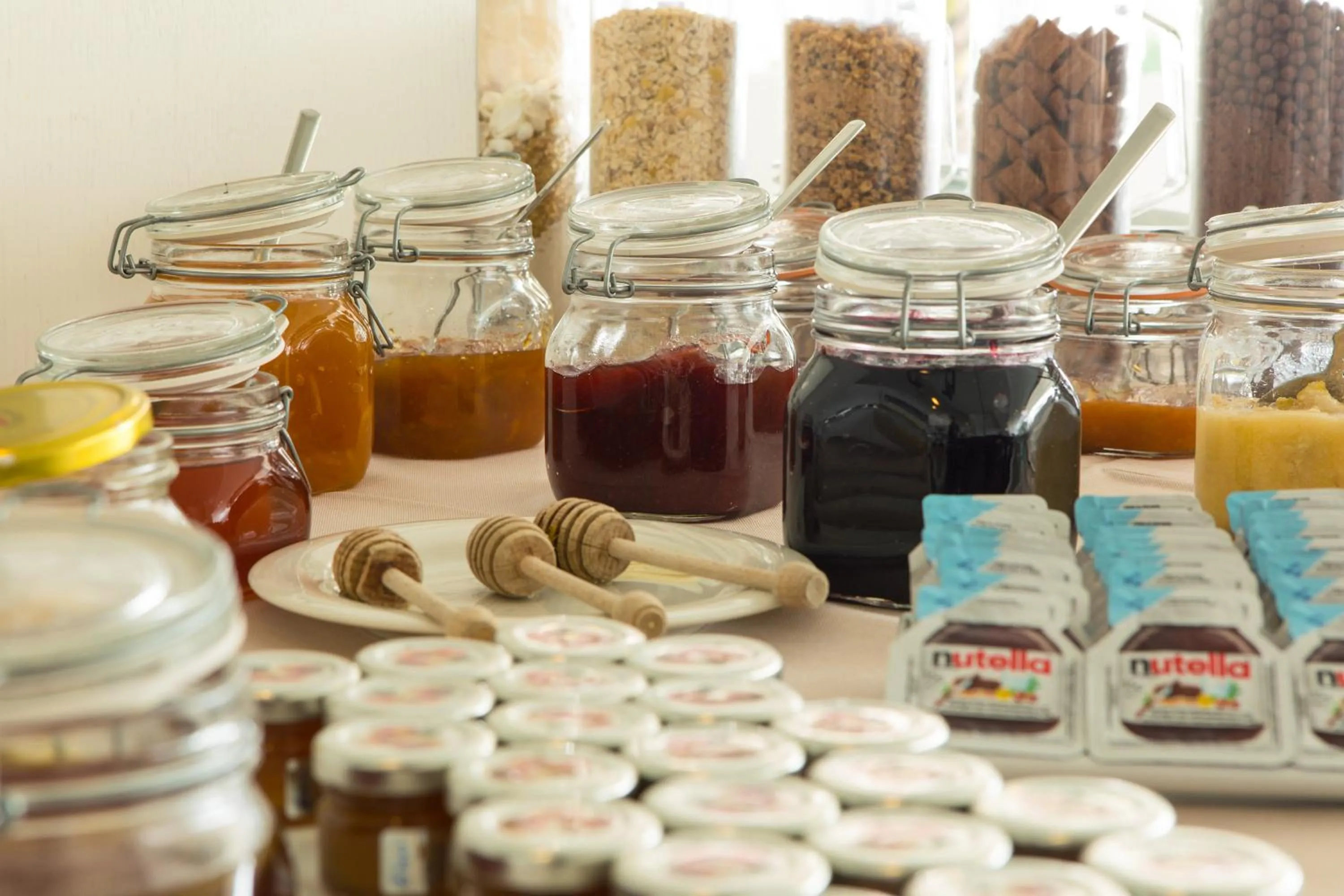 Continental breakfast in Adriatic Palace Hotel