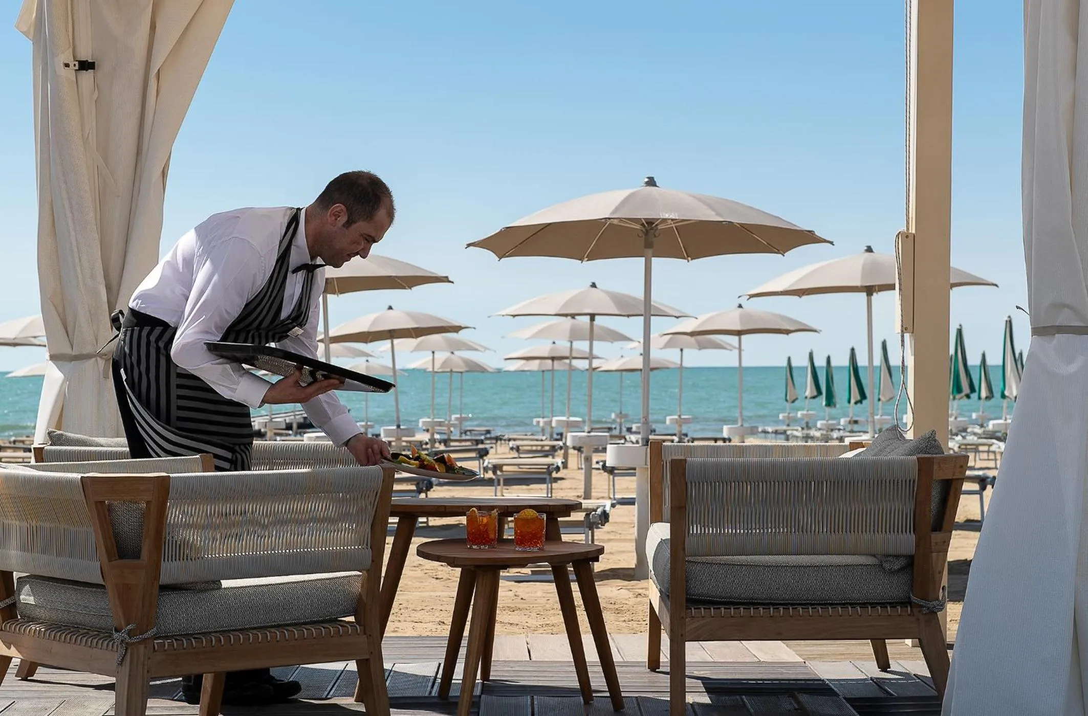 Staff in Adriatic Palace Hotel