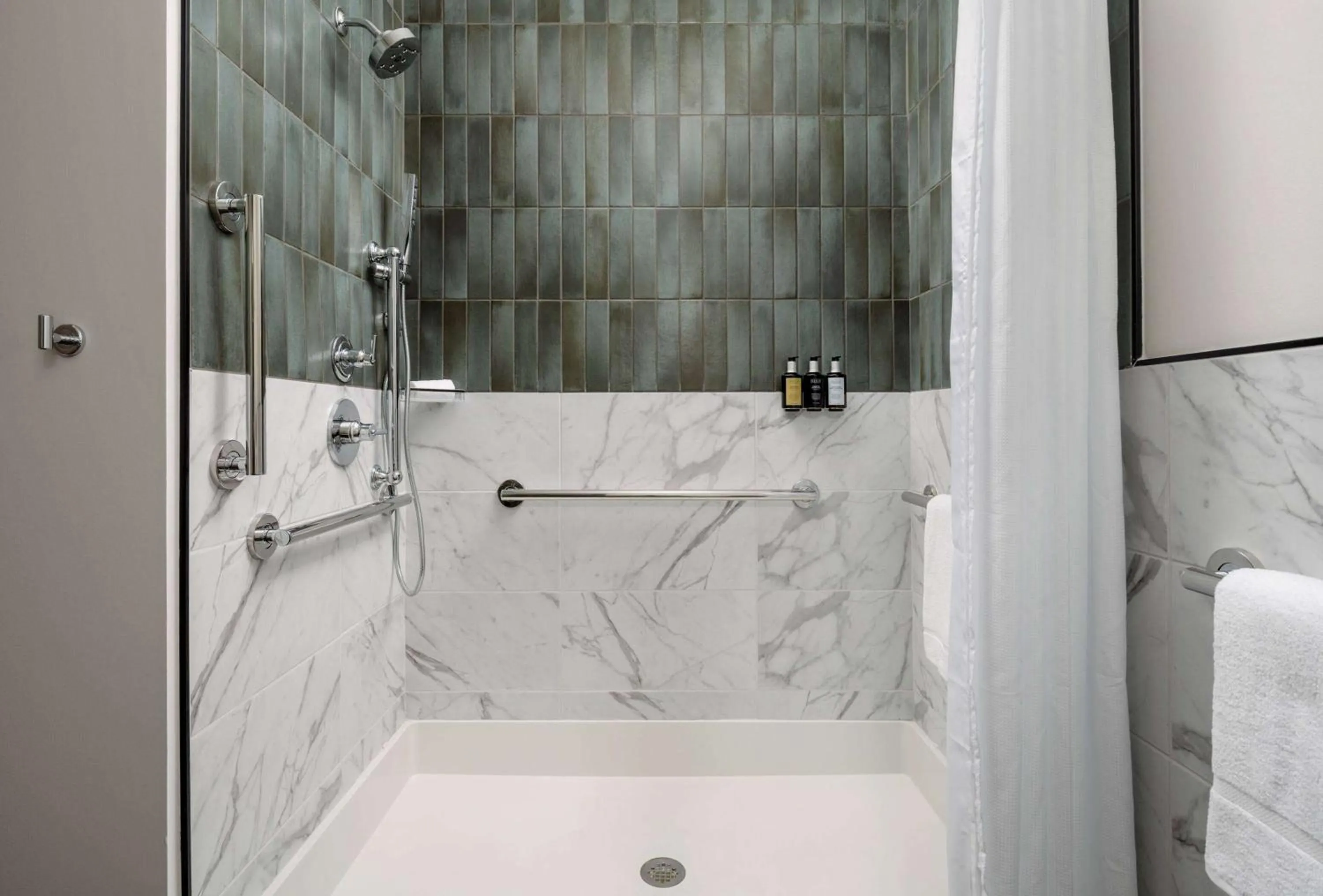 Shower in Origin Austin, a Wyndham Hotel