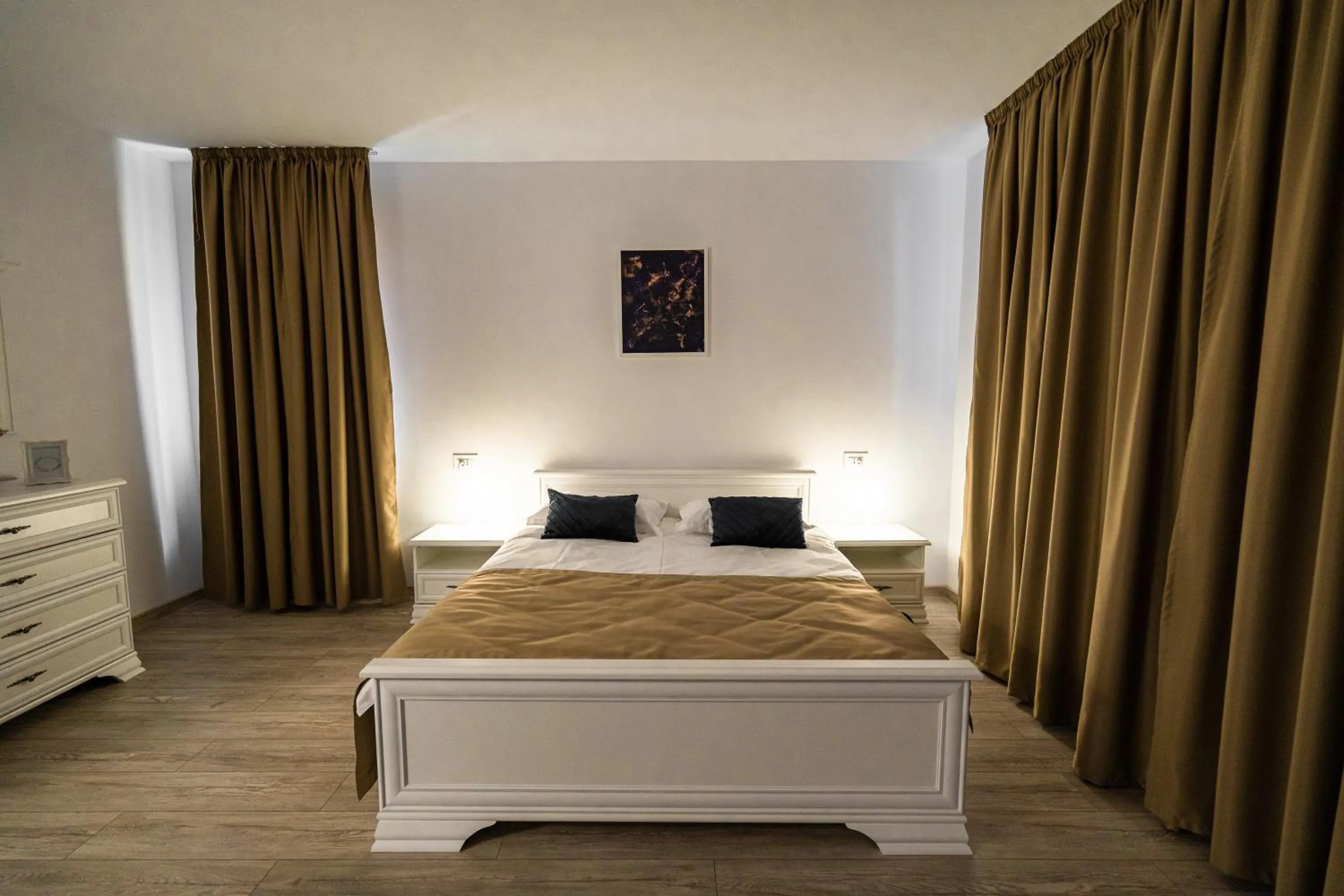 Bed in Armada Aparthotel