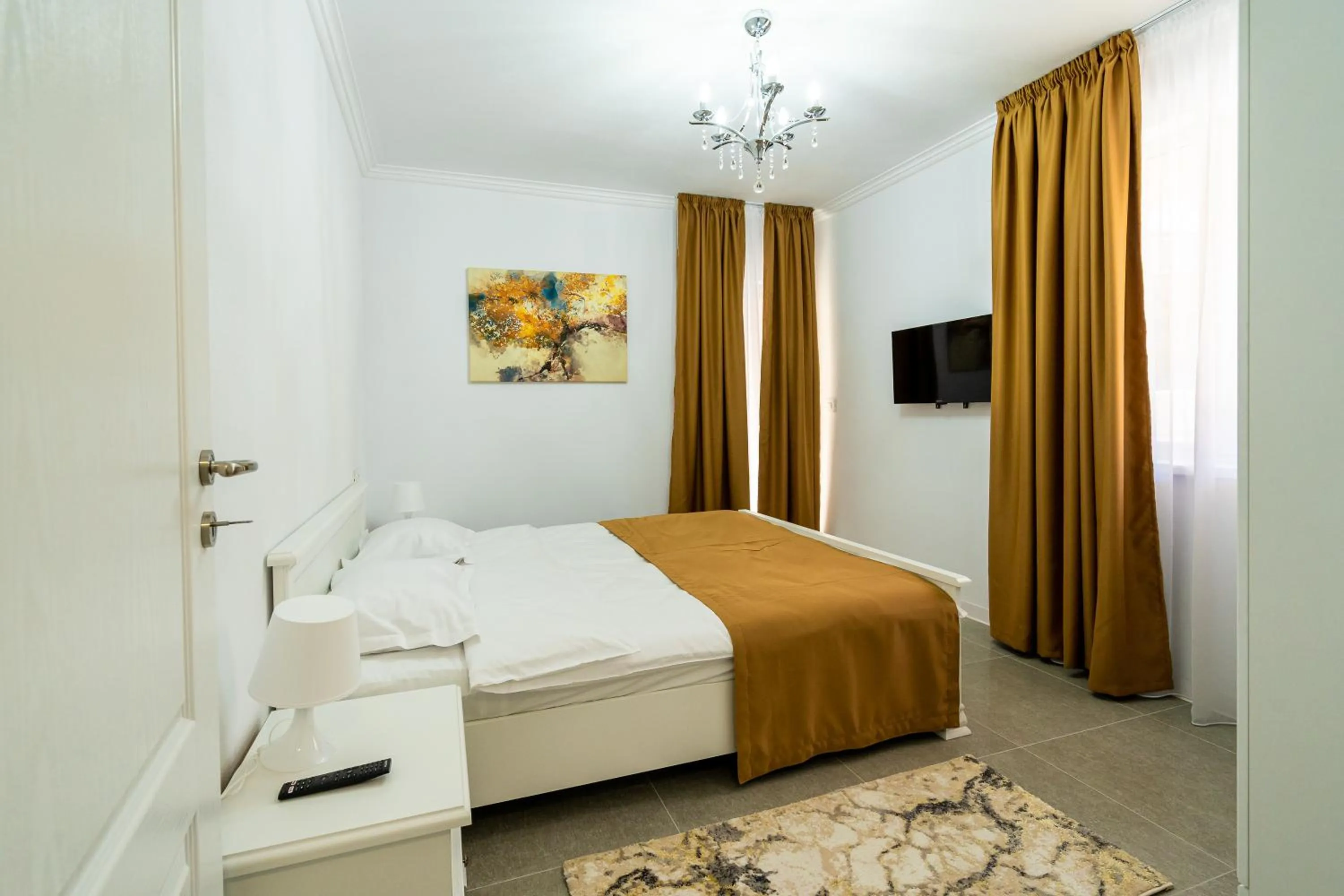 Bed in Armada Aparthotel