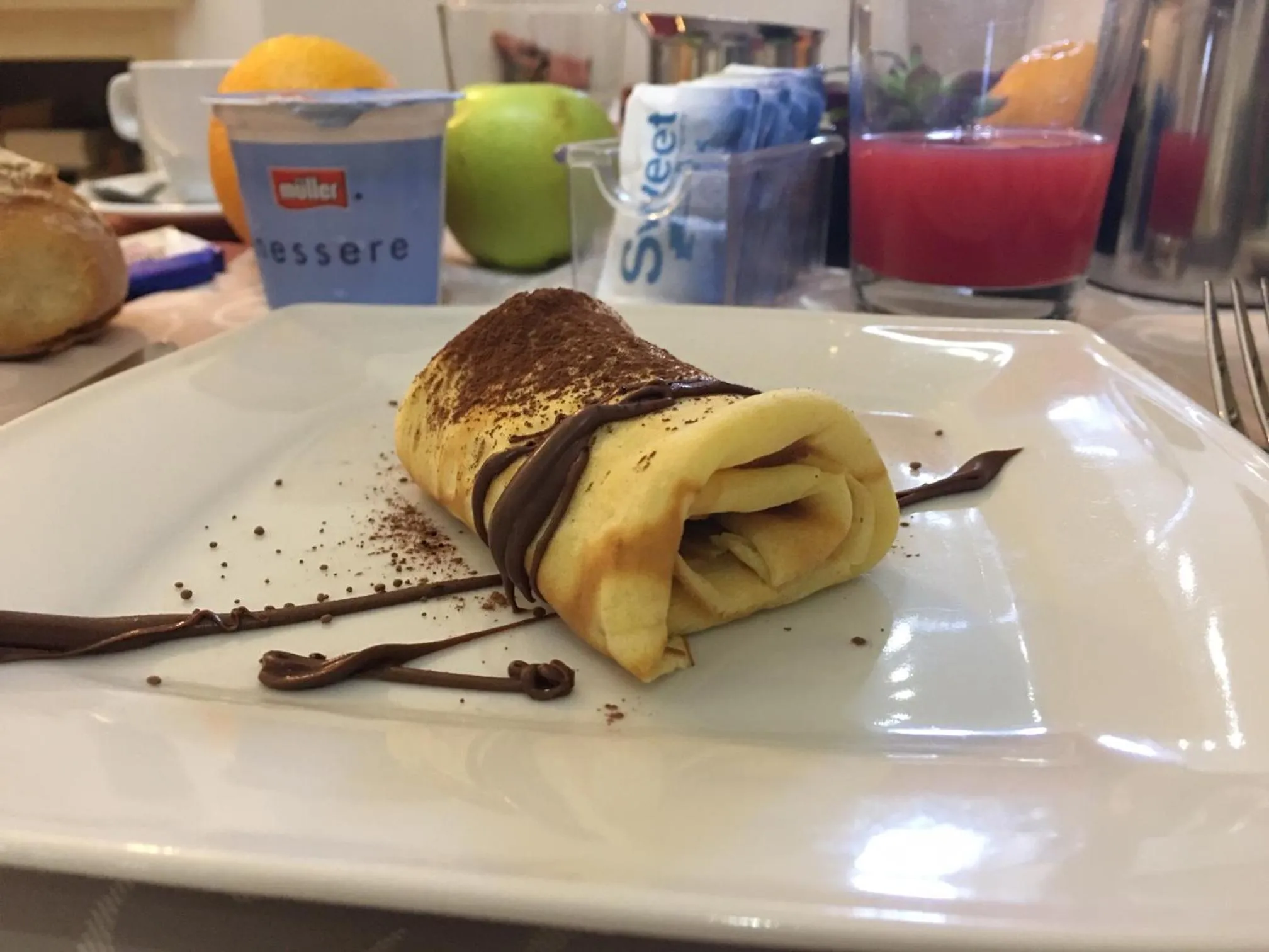 Food and drinks in Casa Mafalda B&B