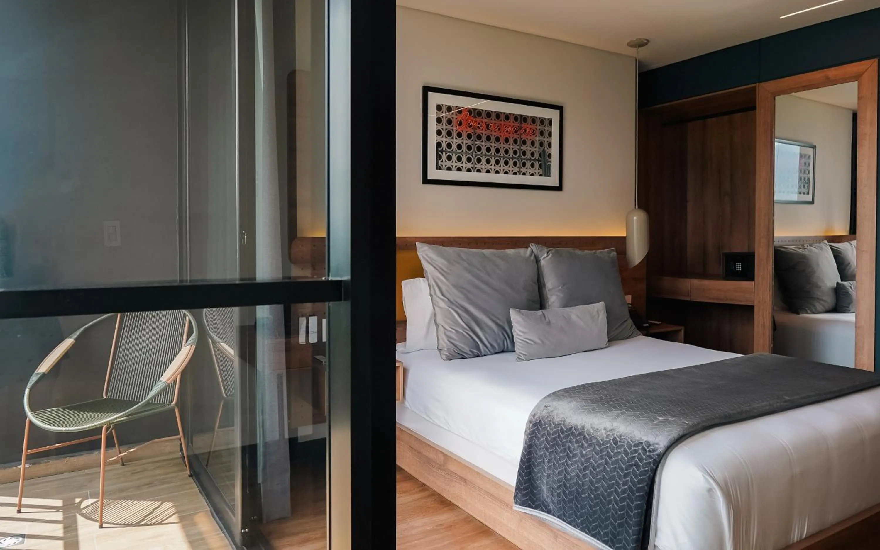 Bed in Hotel Sexto by Icono