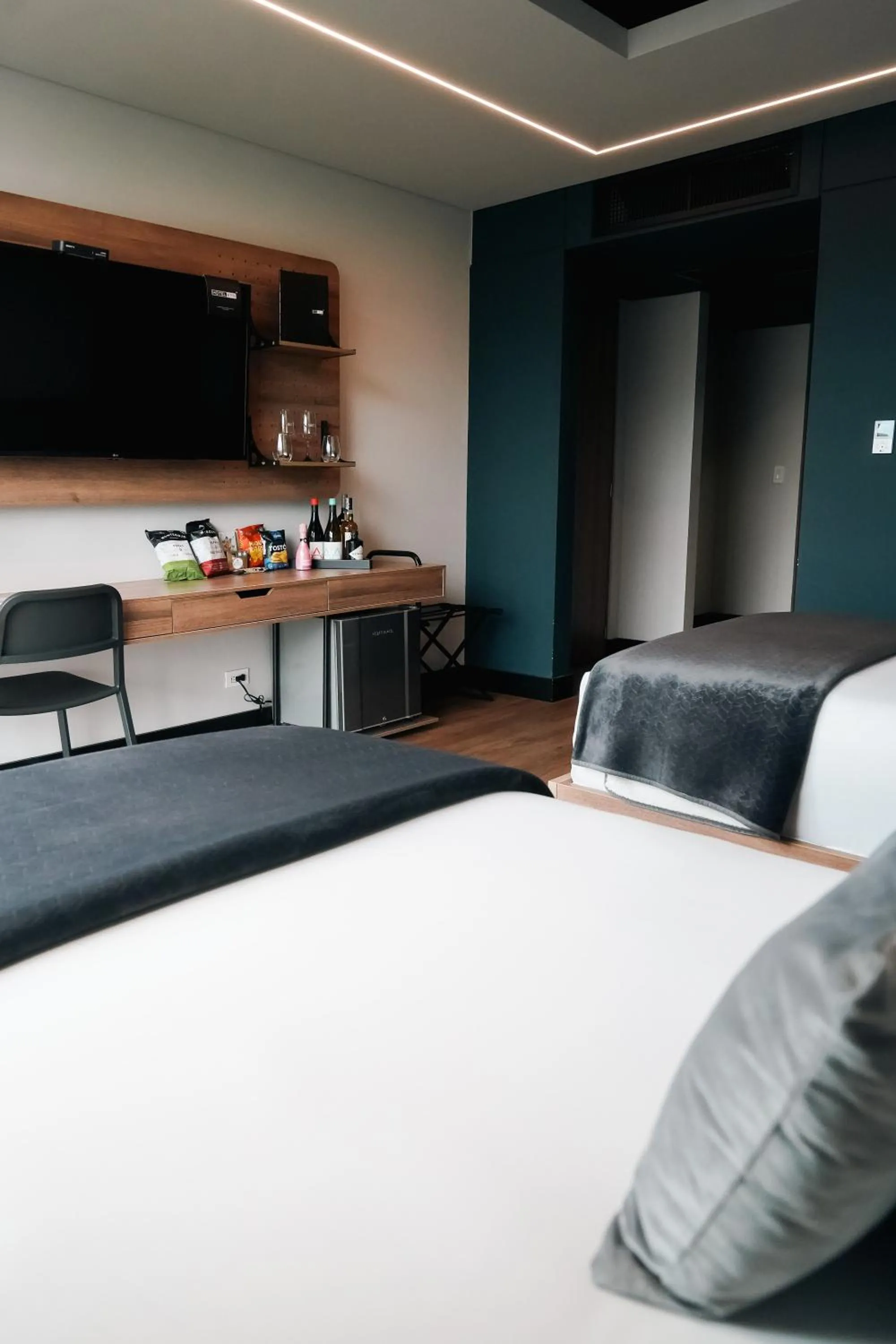 Bed in Hotel Sexto by Icono