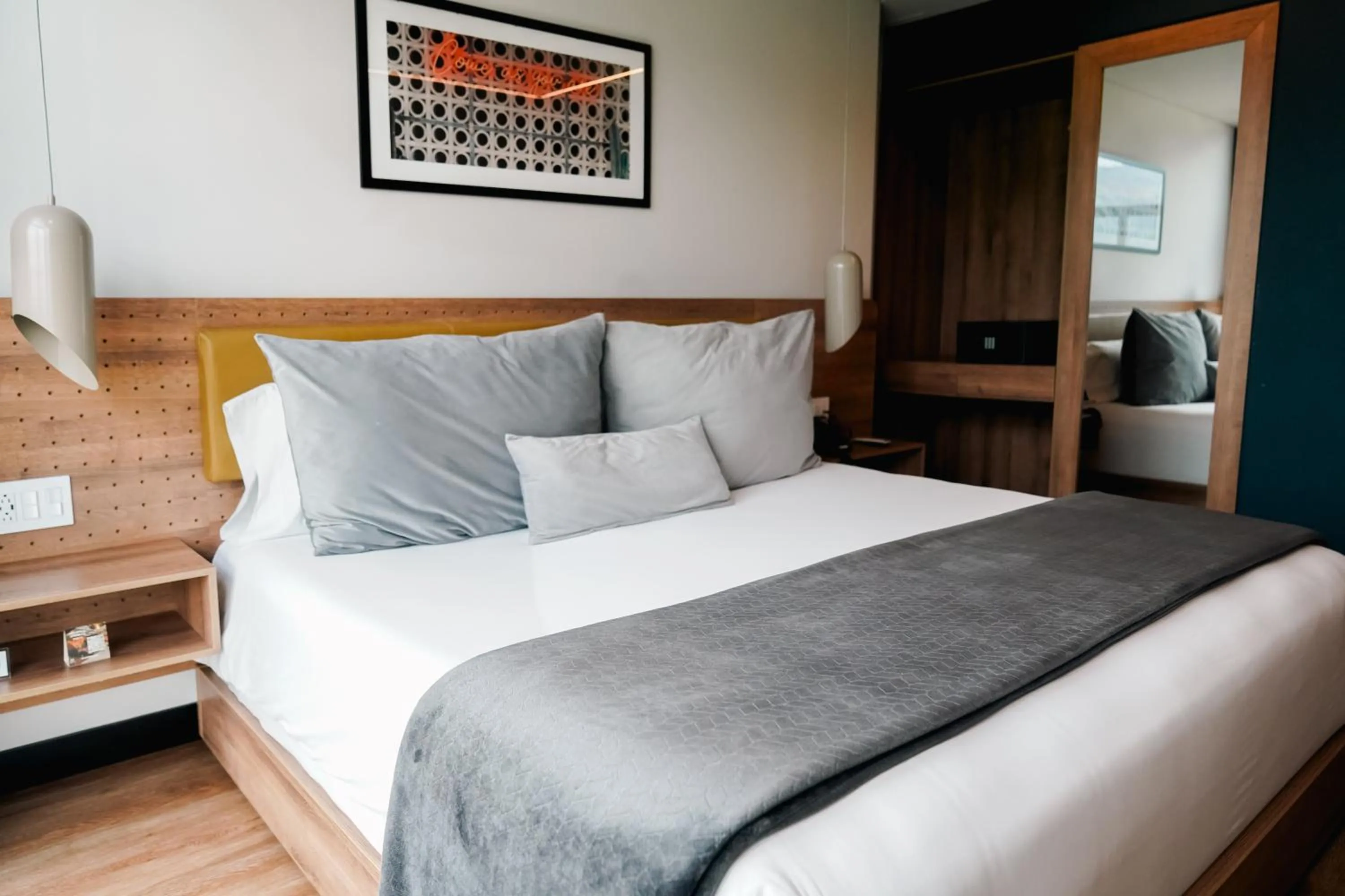 Bed in Hotel Sexto by Icono