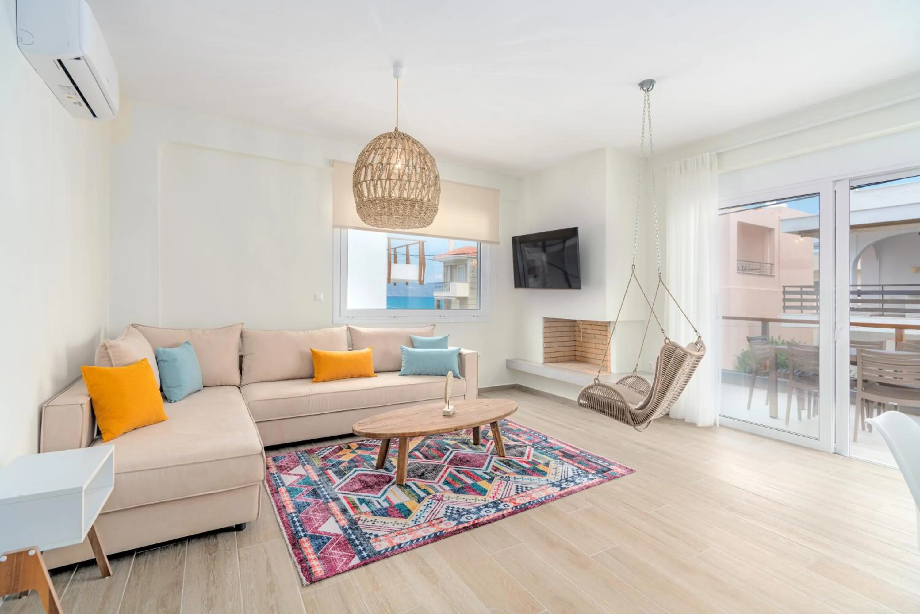 Living room in COSTA VASIA Boutique Apartments