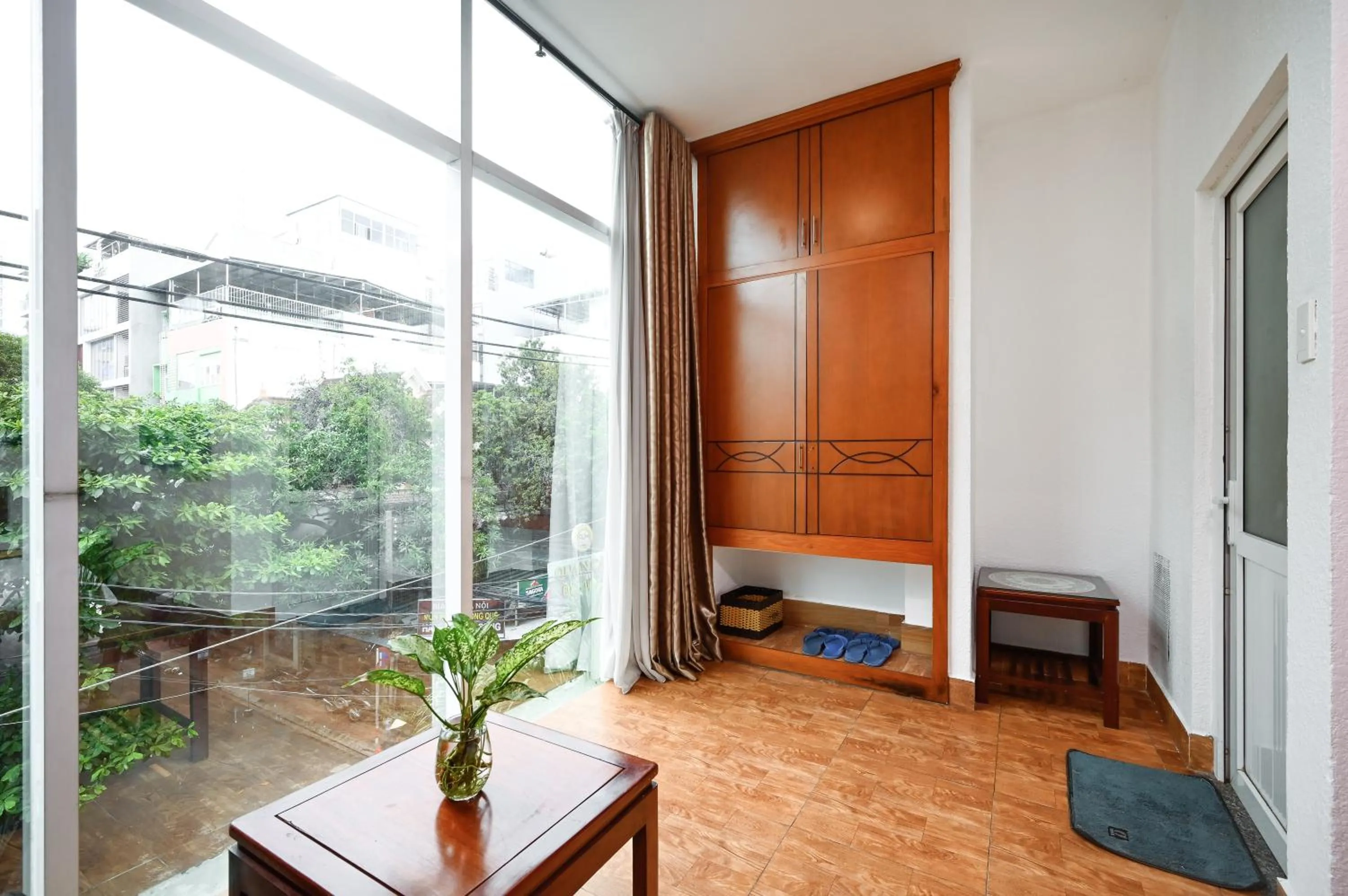 City view in Queen Hotel Saigon Airport