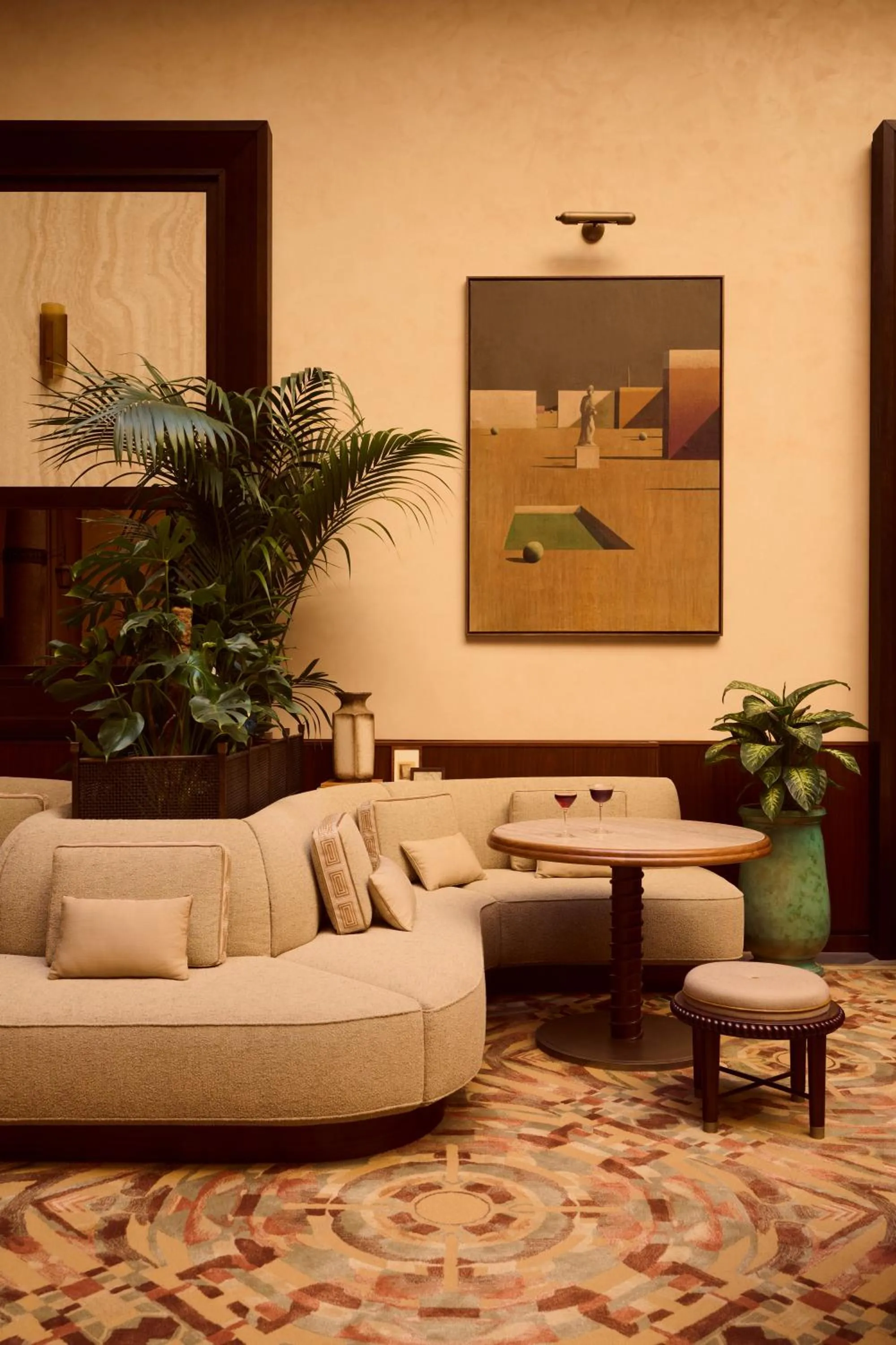 Lounge or bar in Orient Express La Minerva