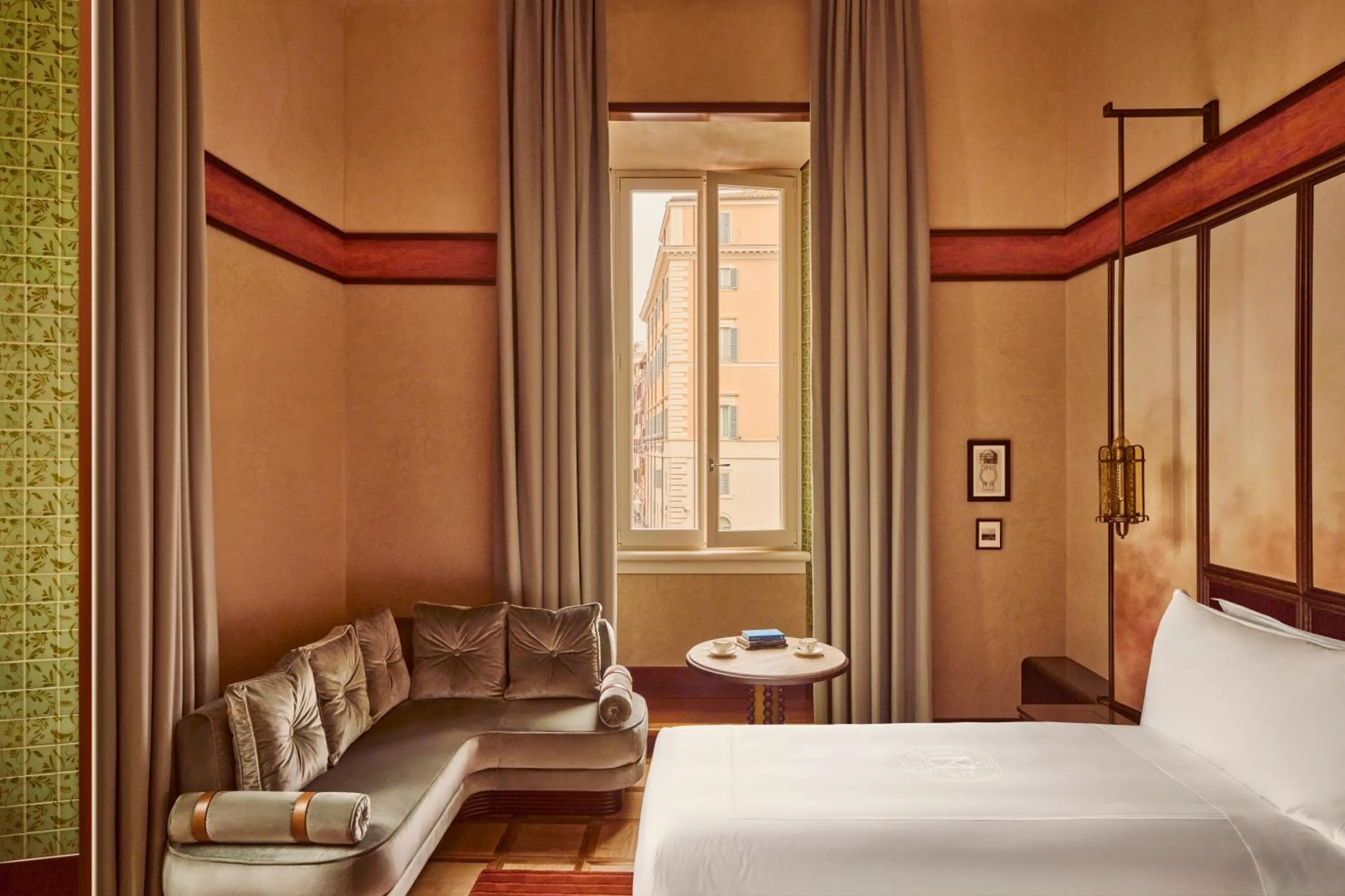 Bedroom, Bed in Orient Express La Minerva