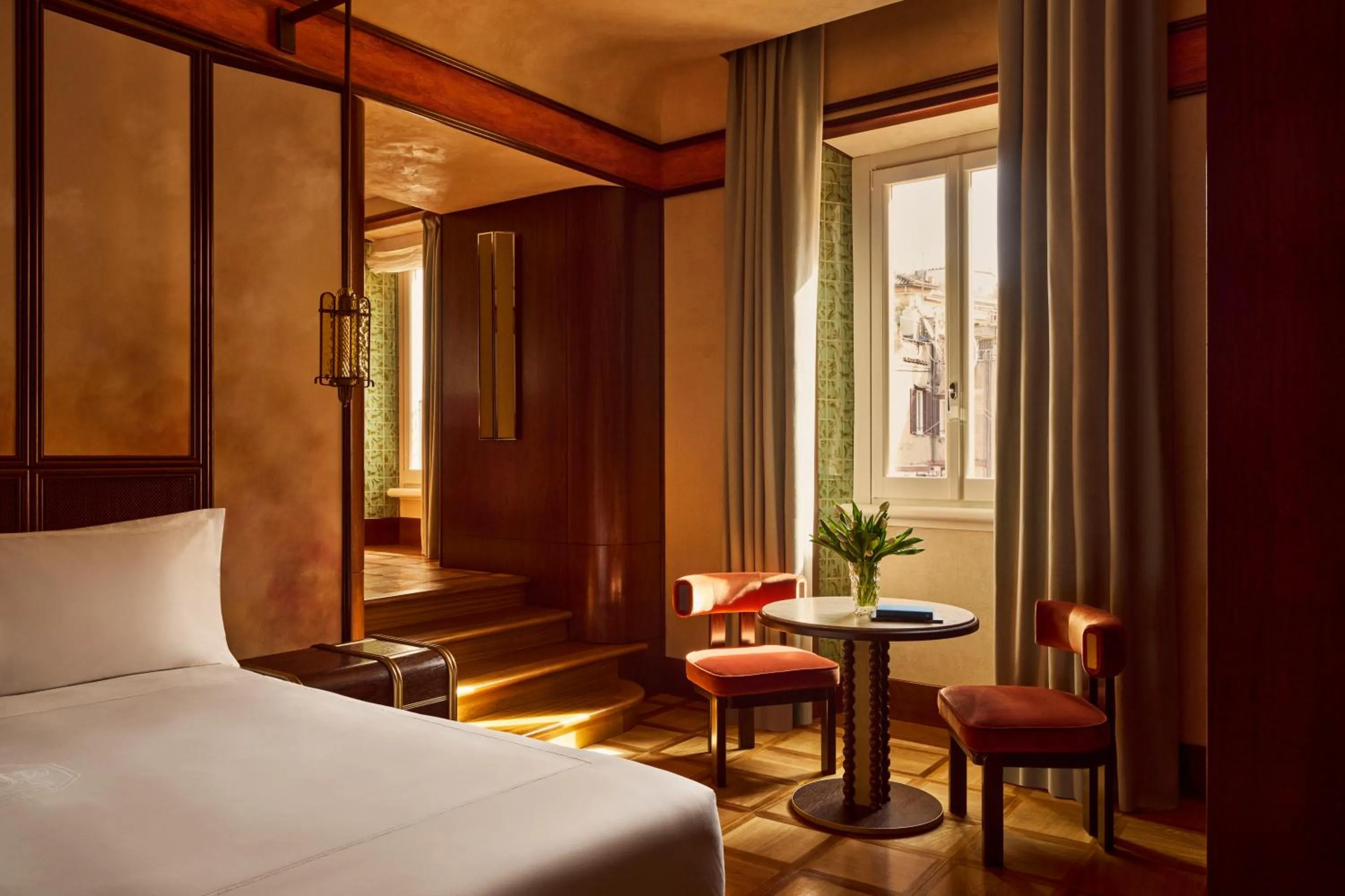 Bedroom, Bed in Orient Express La Minerva