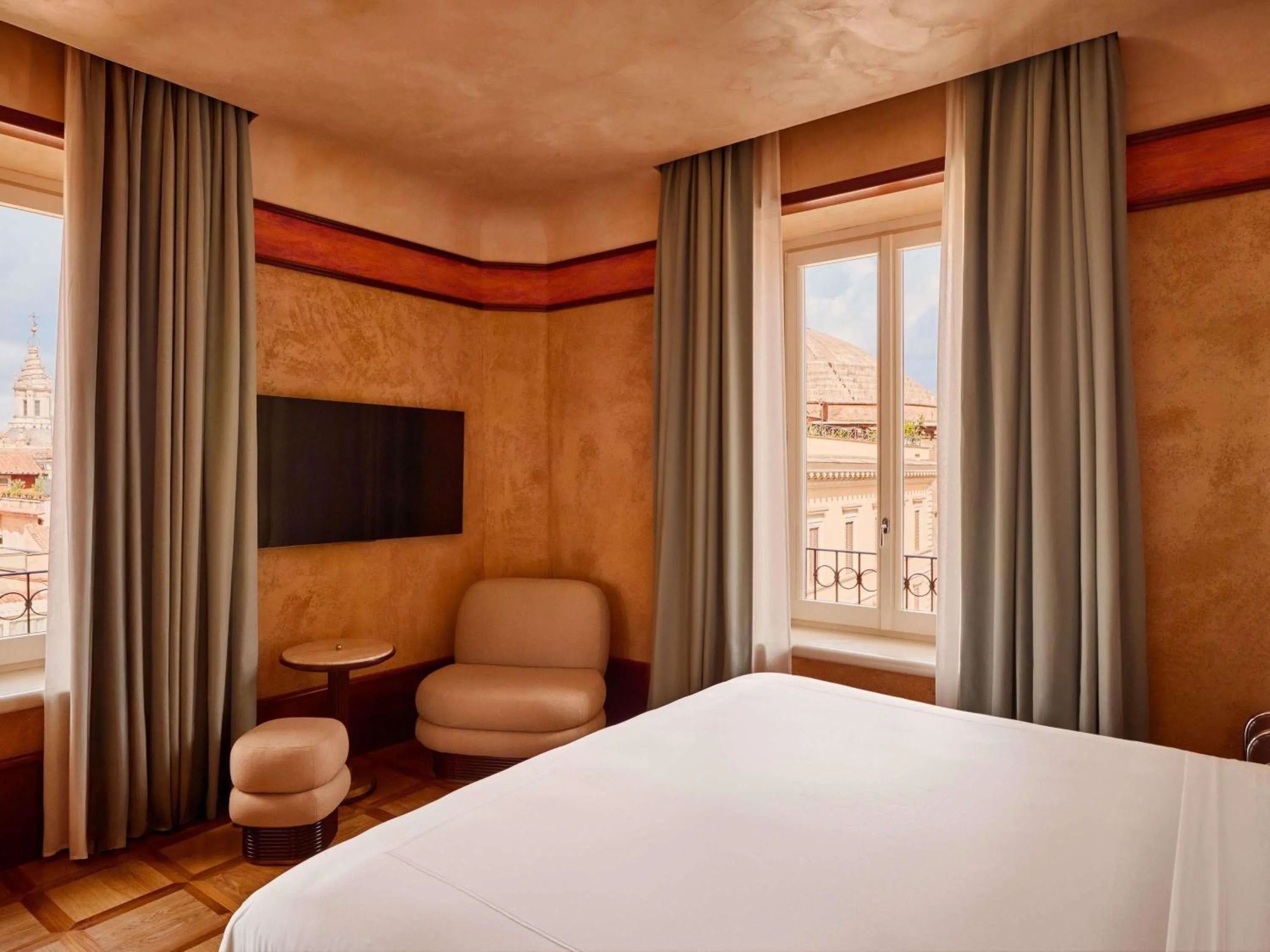 Bedroom, Bed in Orient Express La Minerva