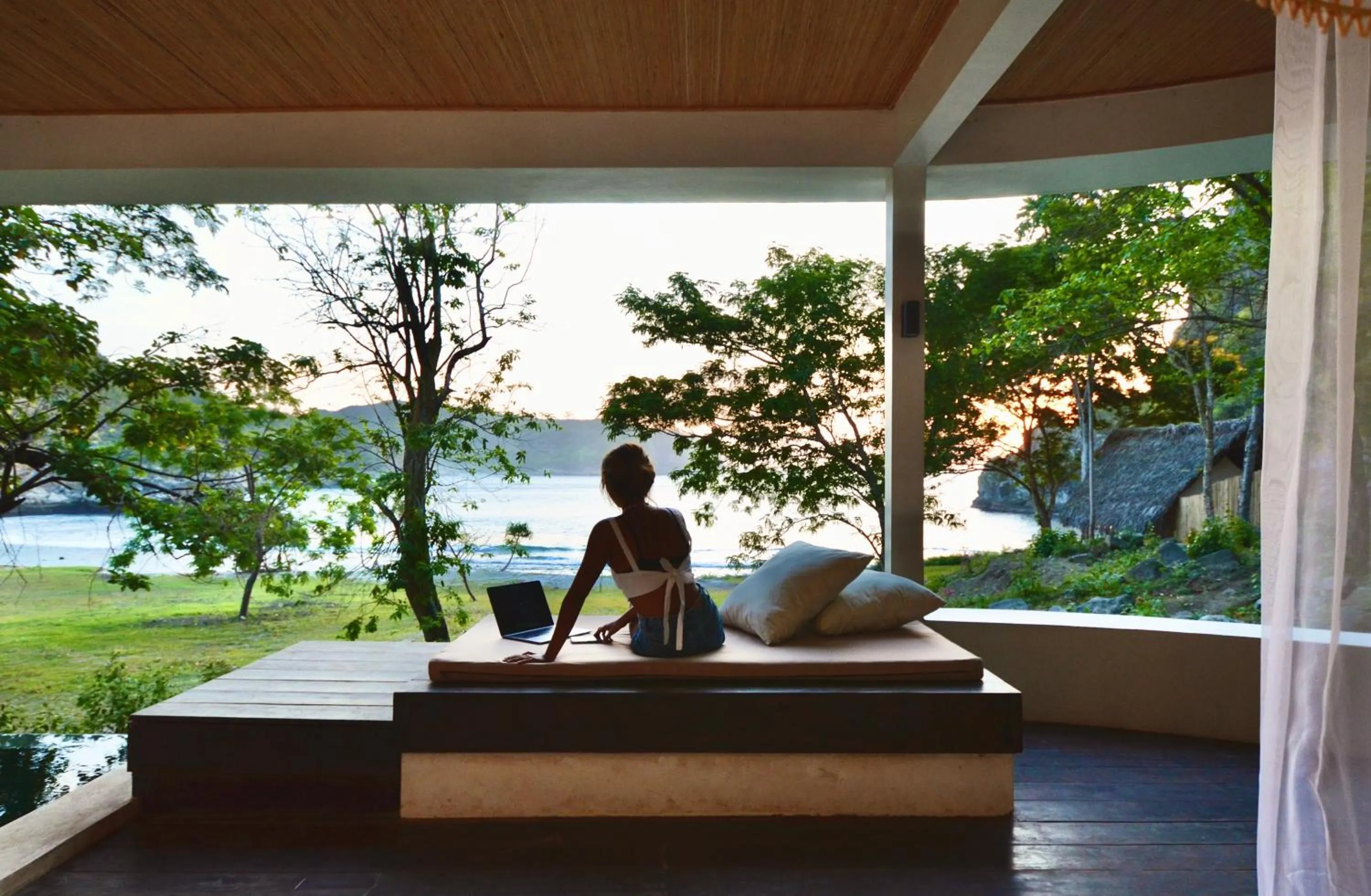 People in Kirana Retreat - Beach Front Resort