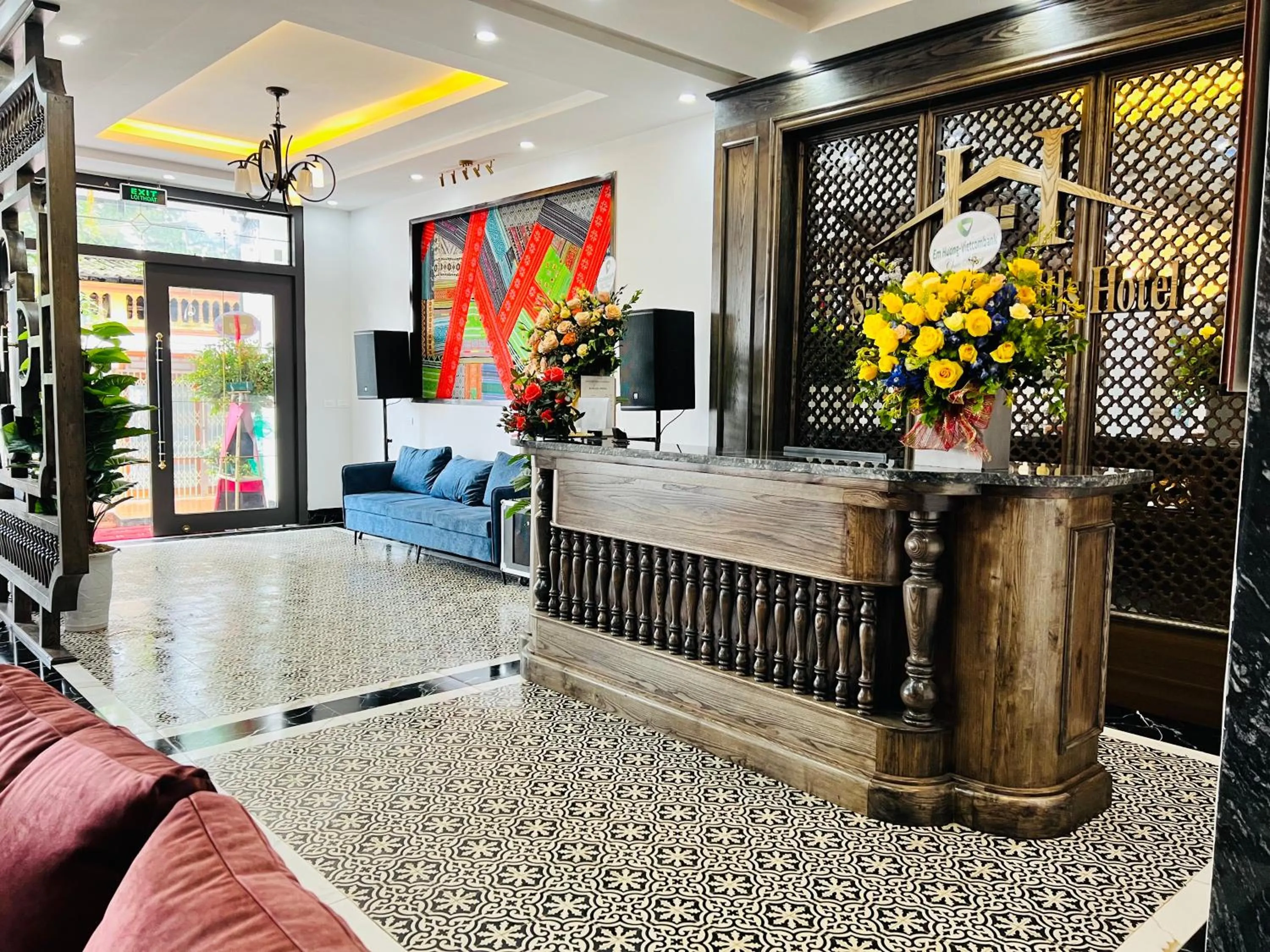 Lobby or reception in Sapa Grand Hills Hotel Apartments