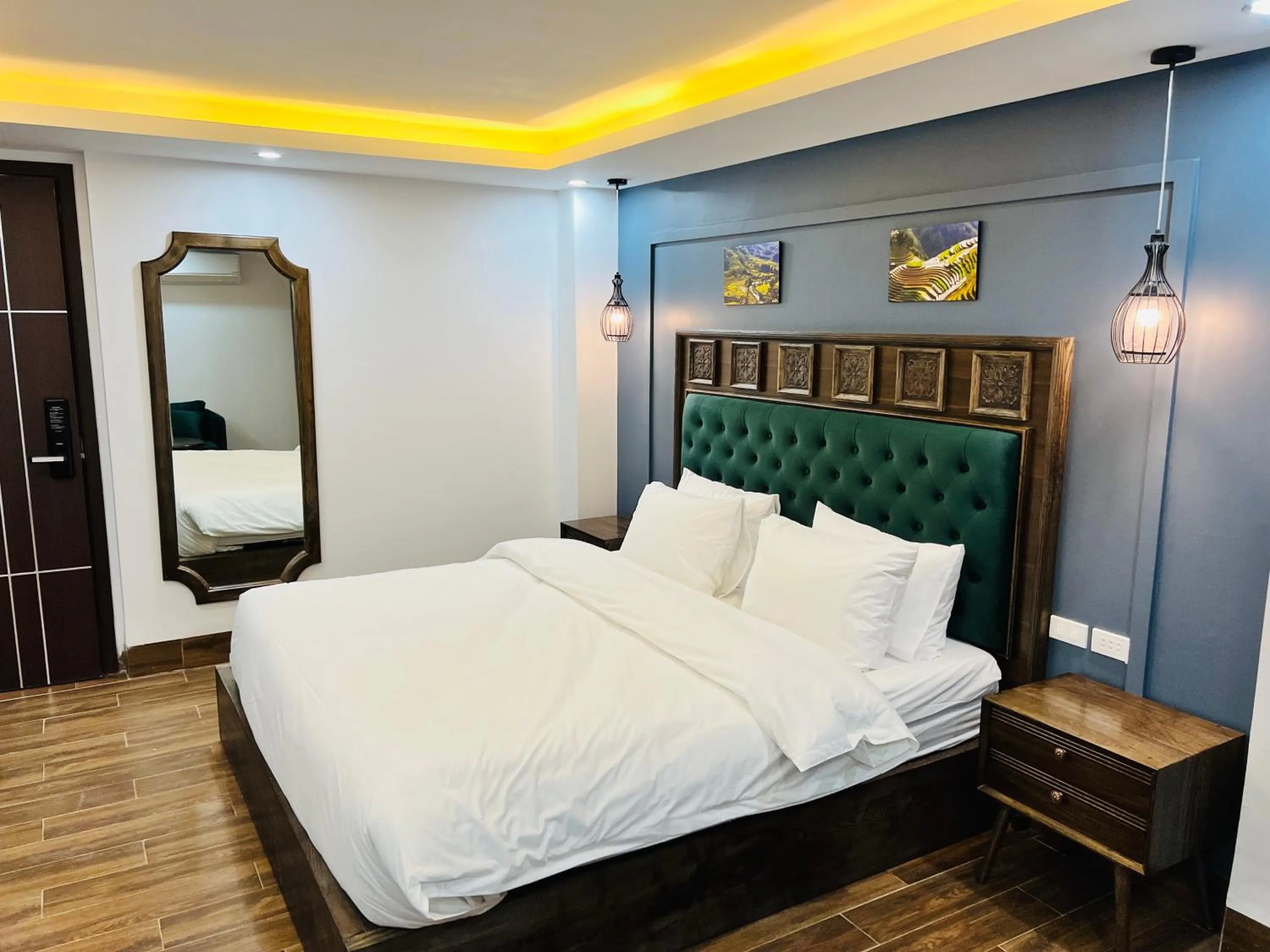 Bedroom, Bed in Sapa Grand Hills Hotel Apartments