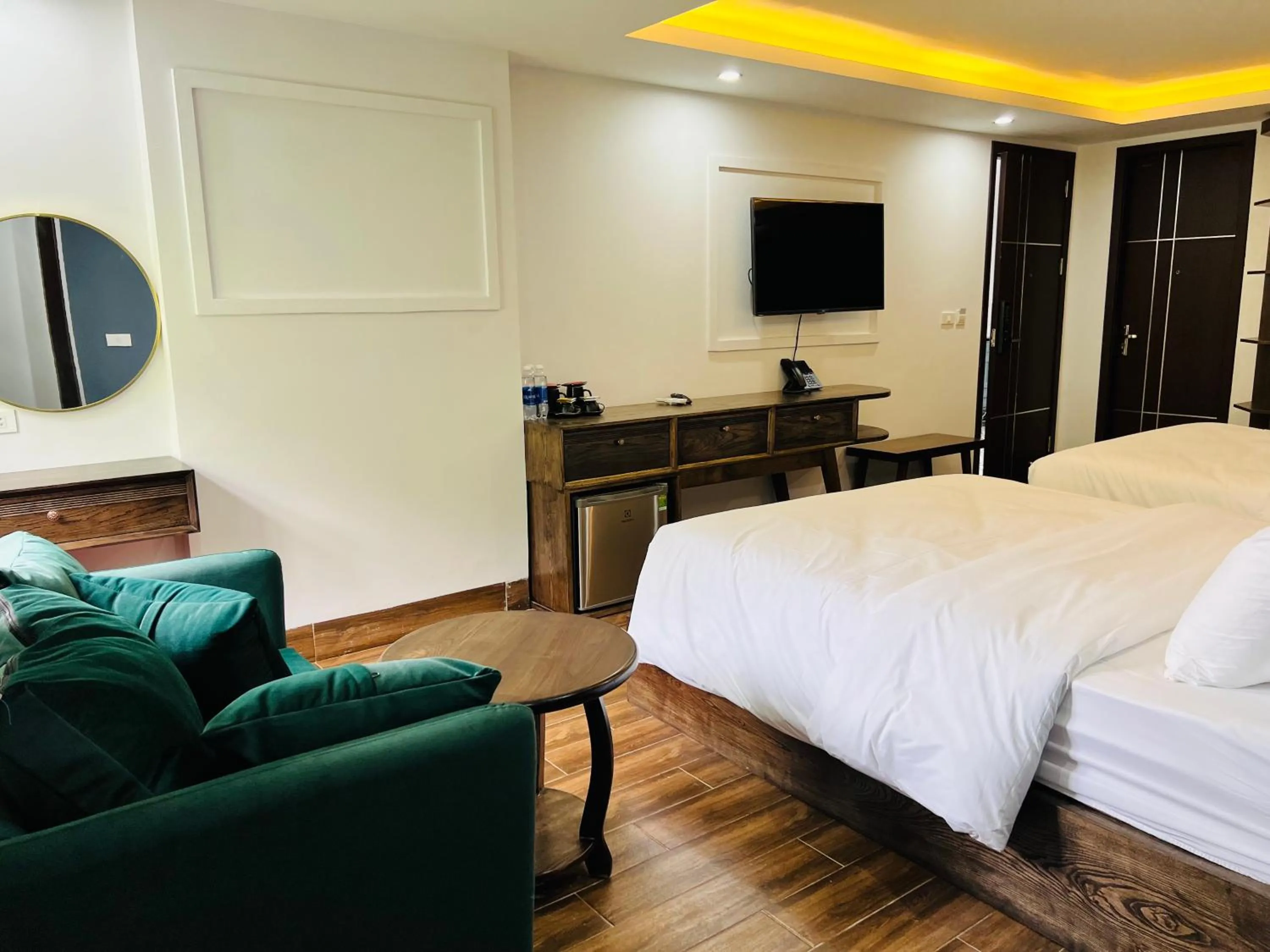 Photo of the whole room, Bed in Sapa Grand Hills Hotel Apartments