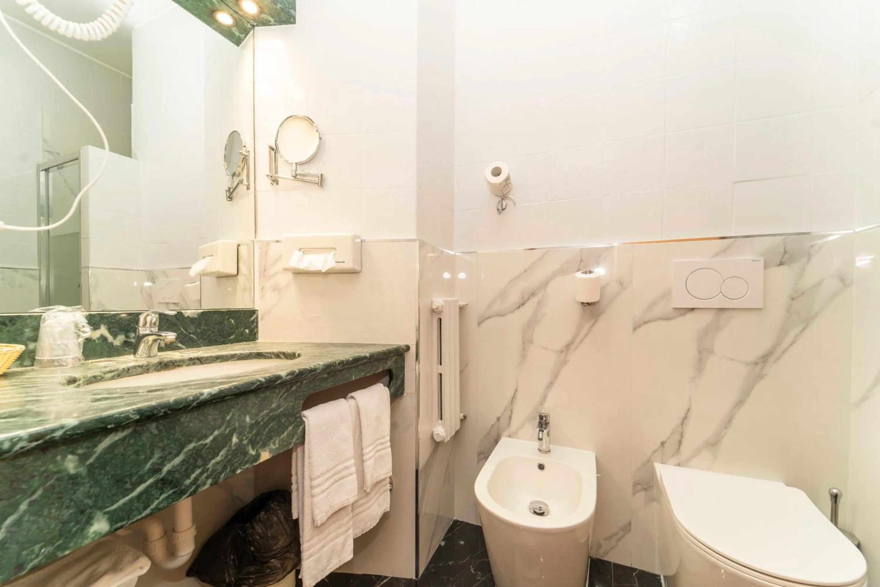 Bathroom in Hotel Royal Torino Centro Congressi